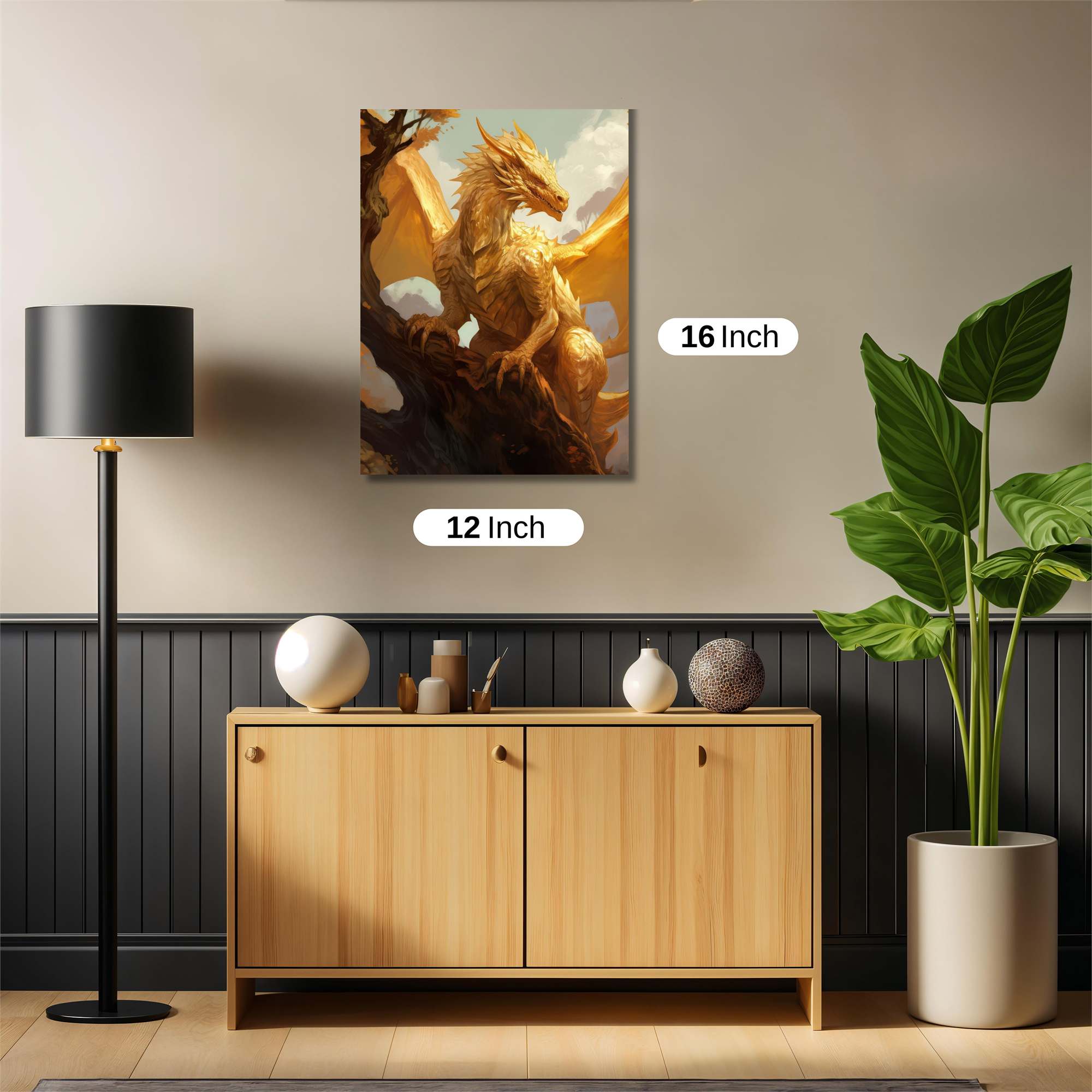 Golden Majesty Safe Wall Magnetic / M
