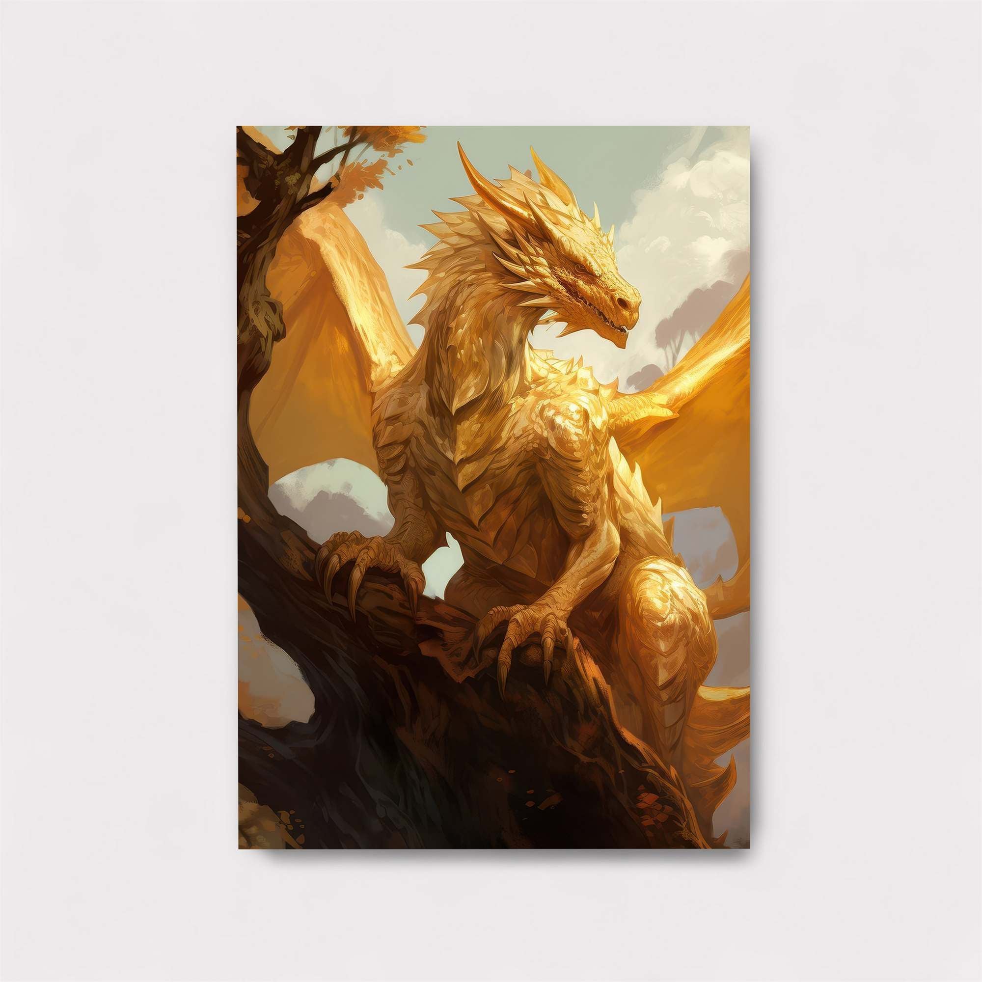 Golden Majesty Safe Wall Magnetic / M