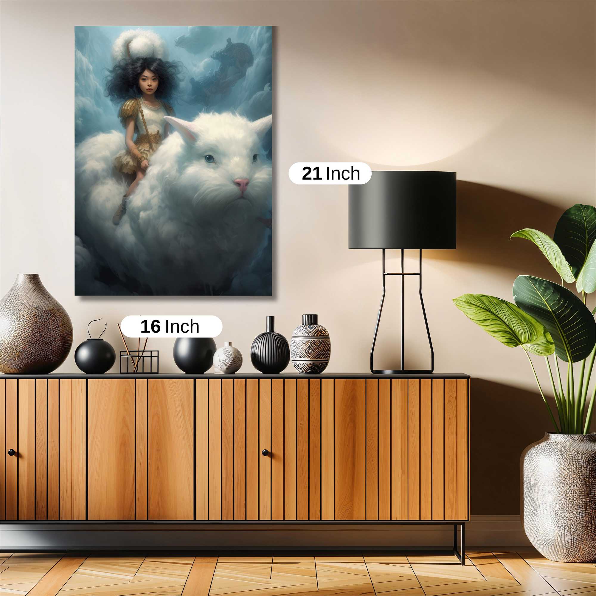 Fluffy Adventure Safe Wall Magnetic / M