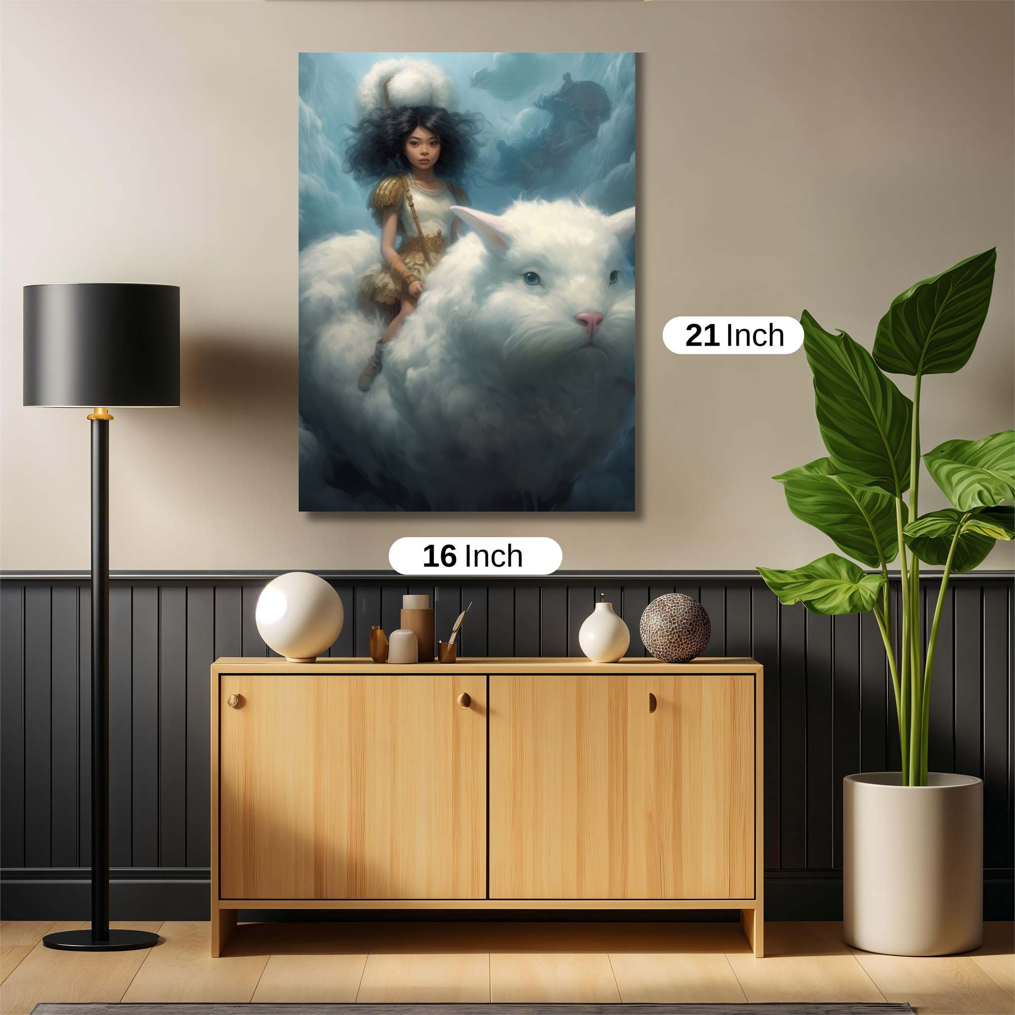 Fluffy Adventure Safe Wall Magnetic / M