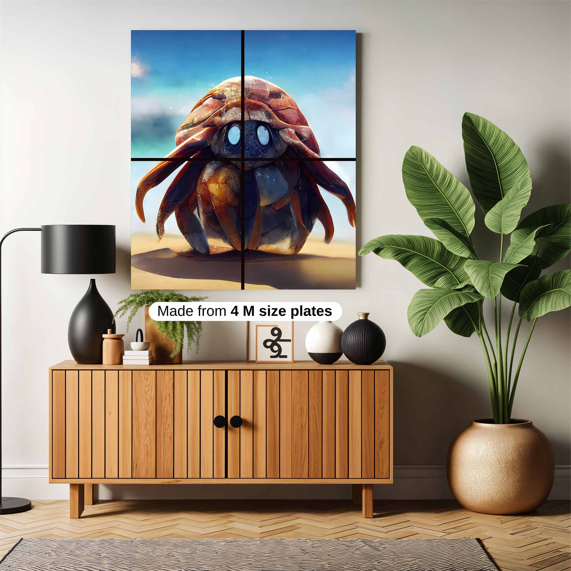 Crab Serenity Safe Wall Magnetic / M