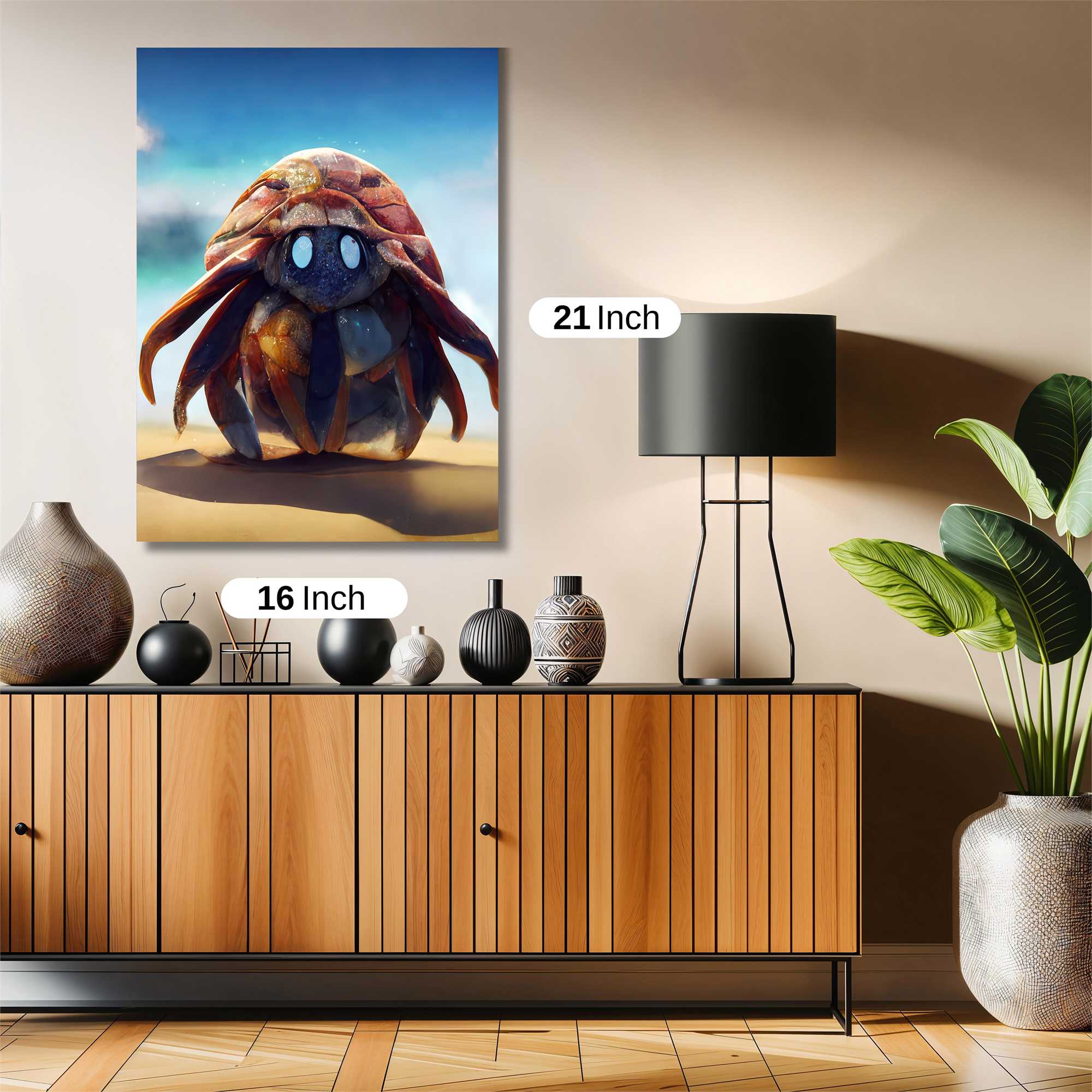 Crab Serenity Safe Wall Magnetic / M