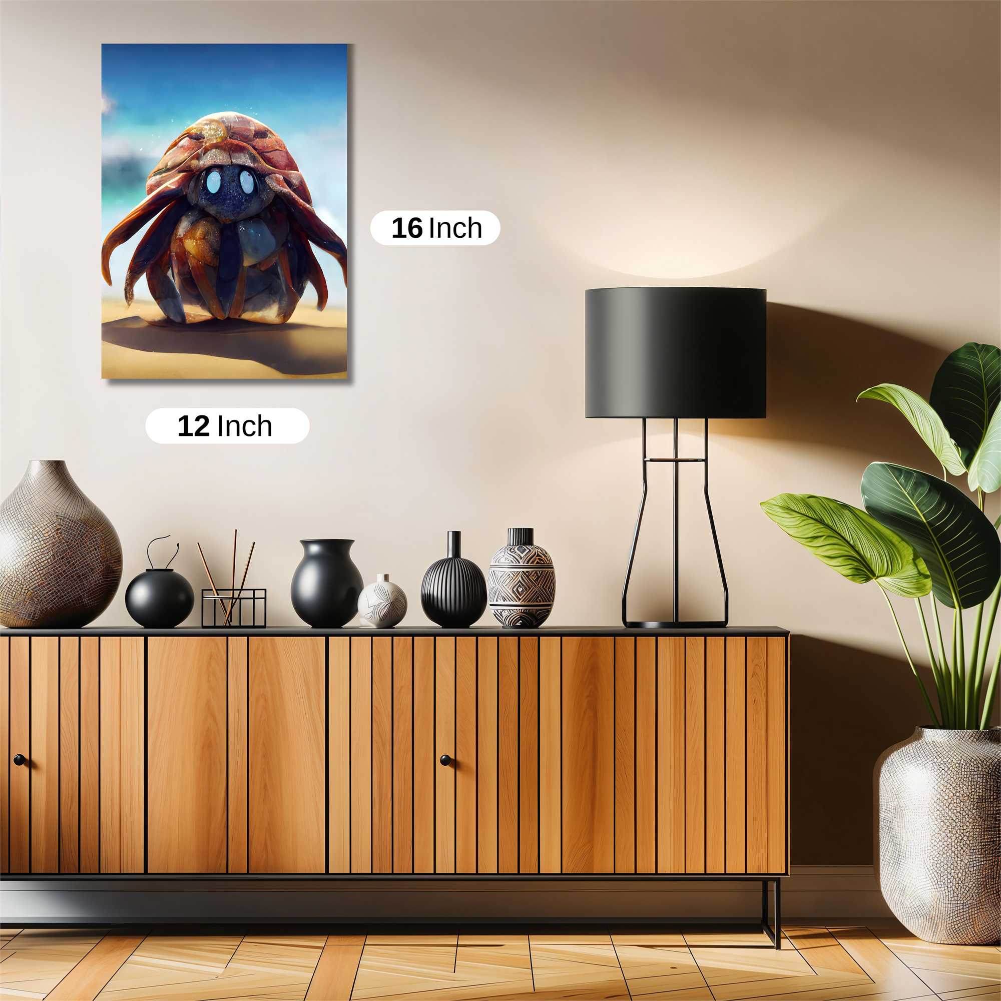 Crab Serenity Safe Wall Magnetic / M