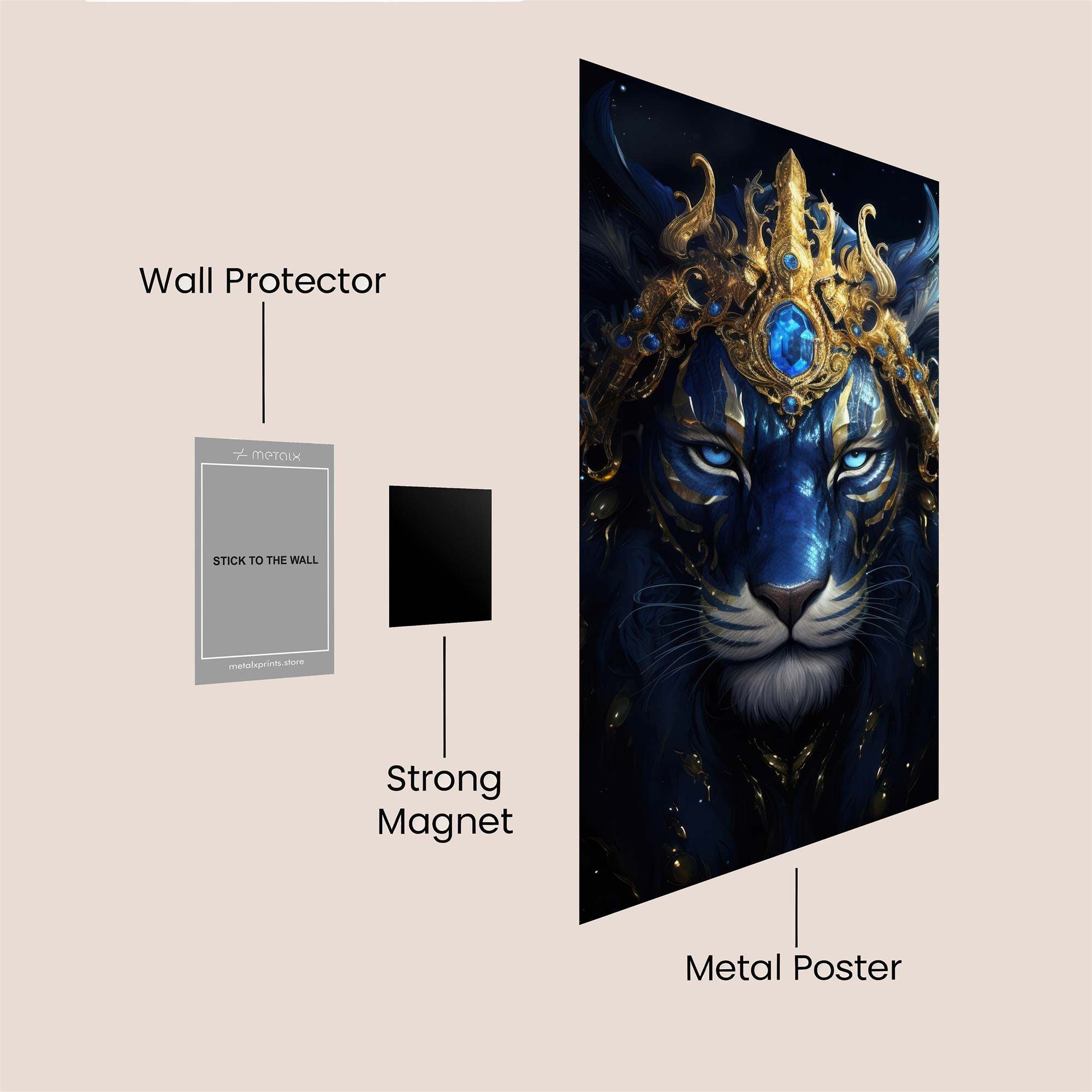 Regal Majesty Safe Wall Magnetic / M