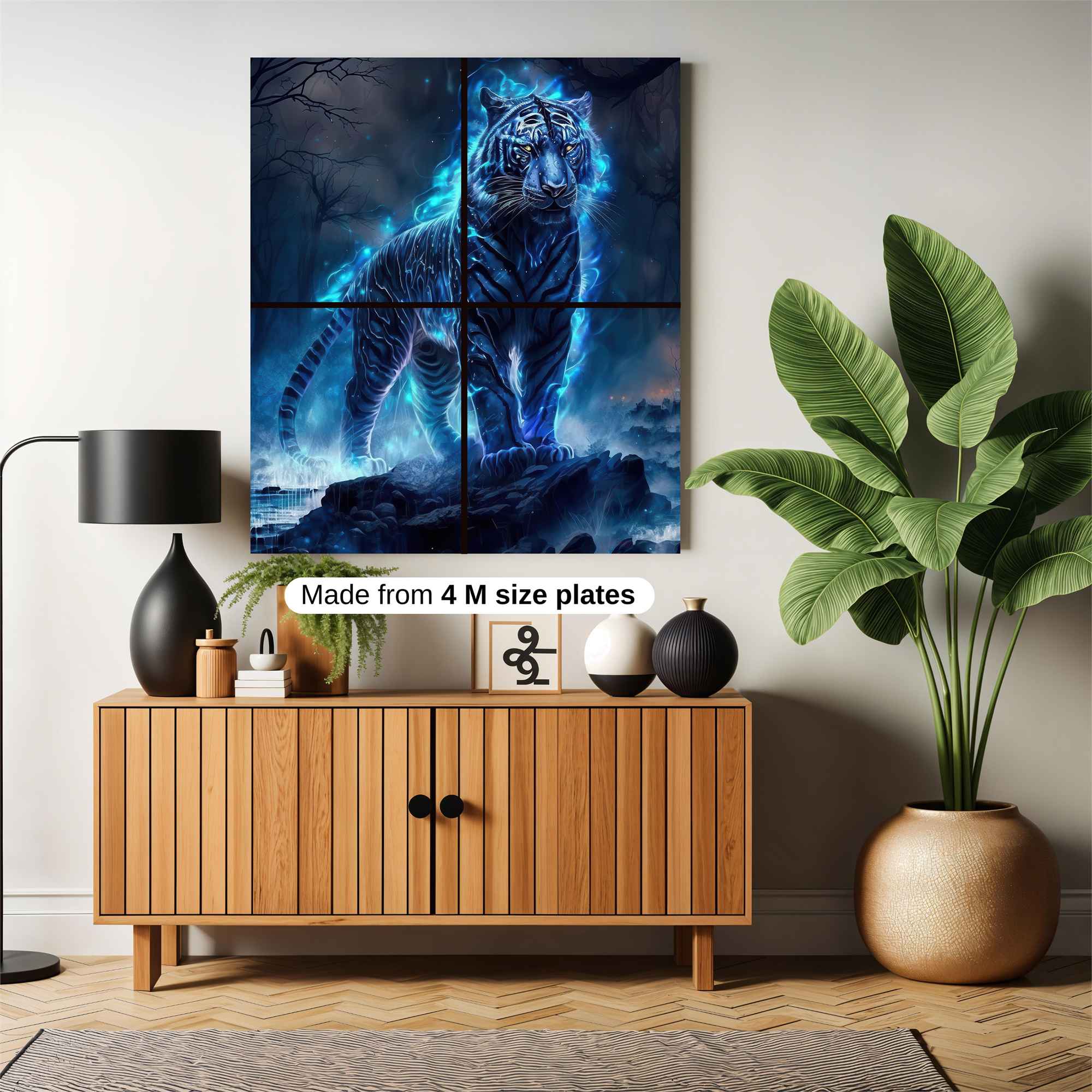 Tiger Enigma Safe Wall Magnetic / M