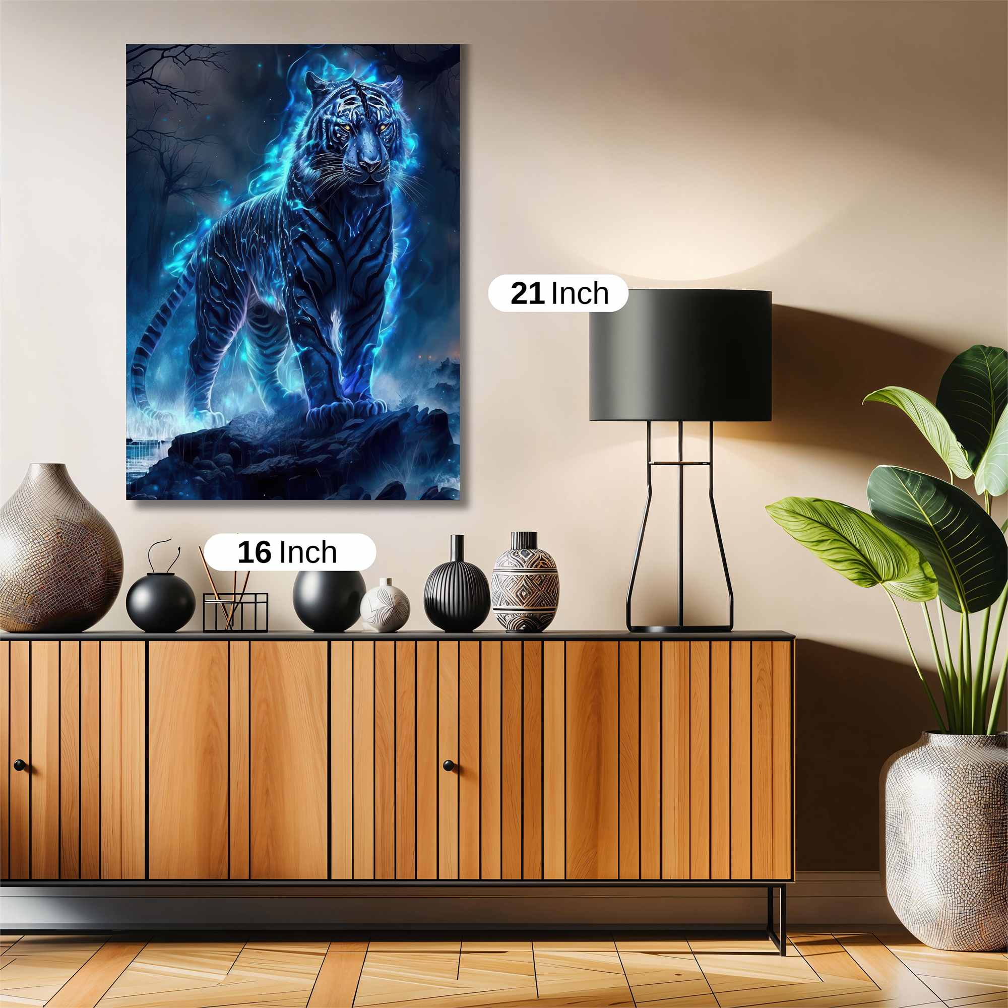 Tiger Enigma Safe Wall Magnetic / M