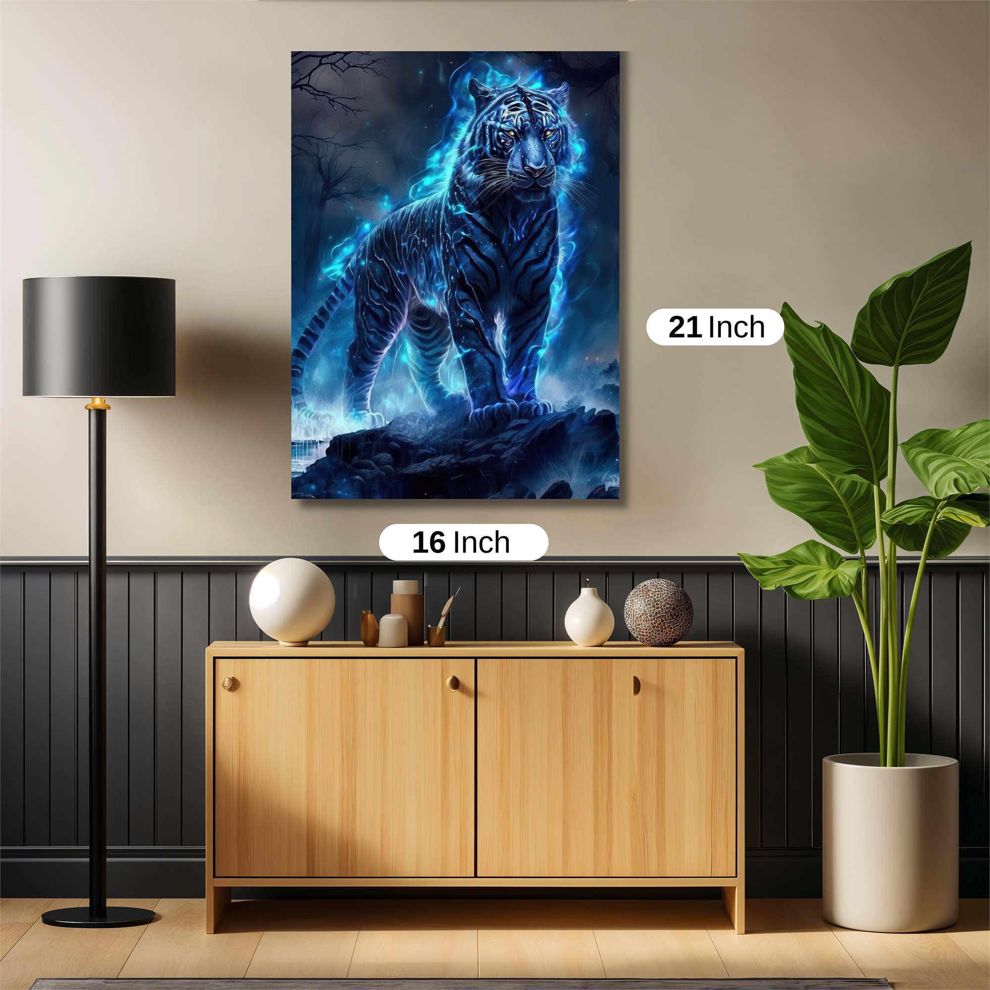 Tiger Enigma Safe Wall Magnetic / M
