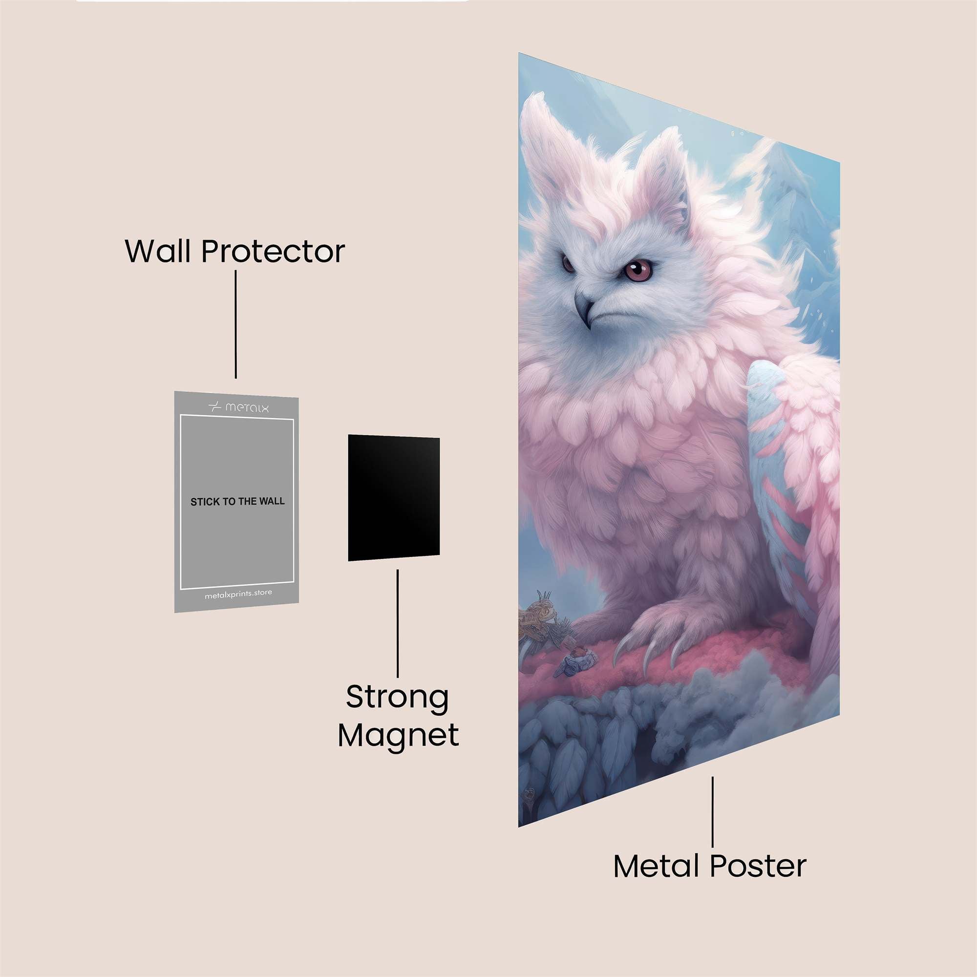 Frostwing Serenity Safe Wall Magnetic / M