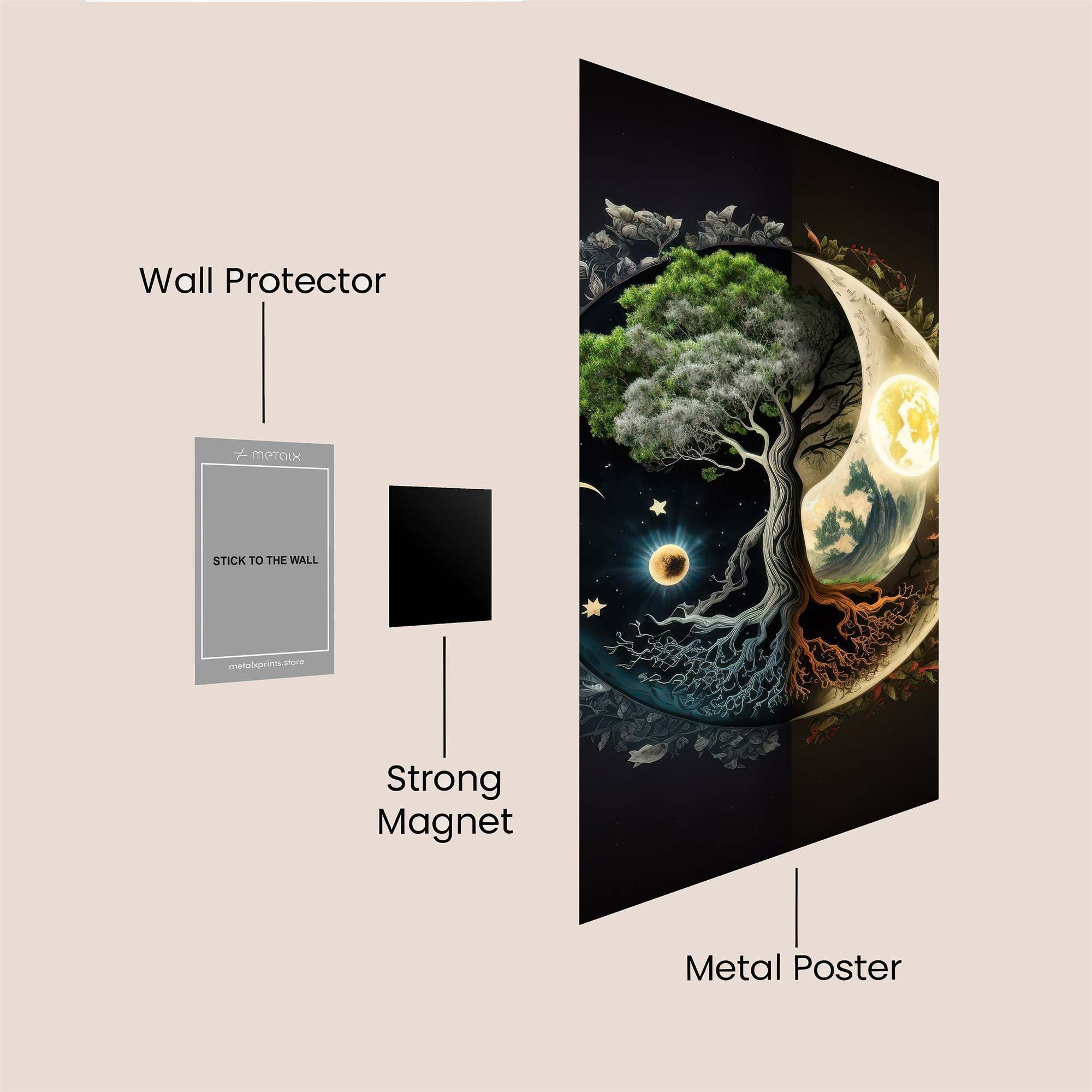 LunarHarmony Safe Wall Magnetic / M
