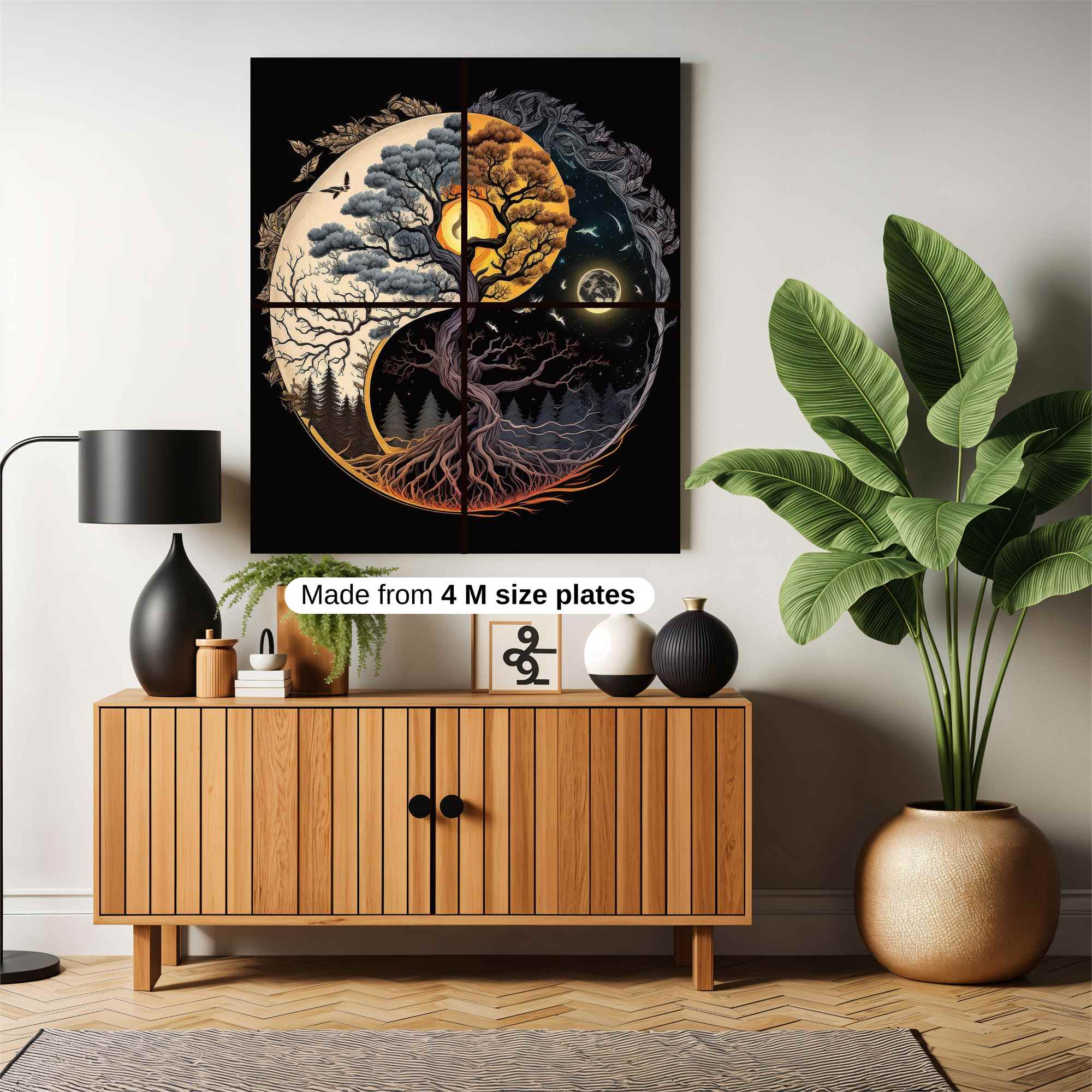YinYang Serenity Safe Wall Magnetic / M