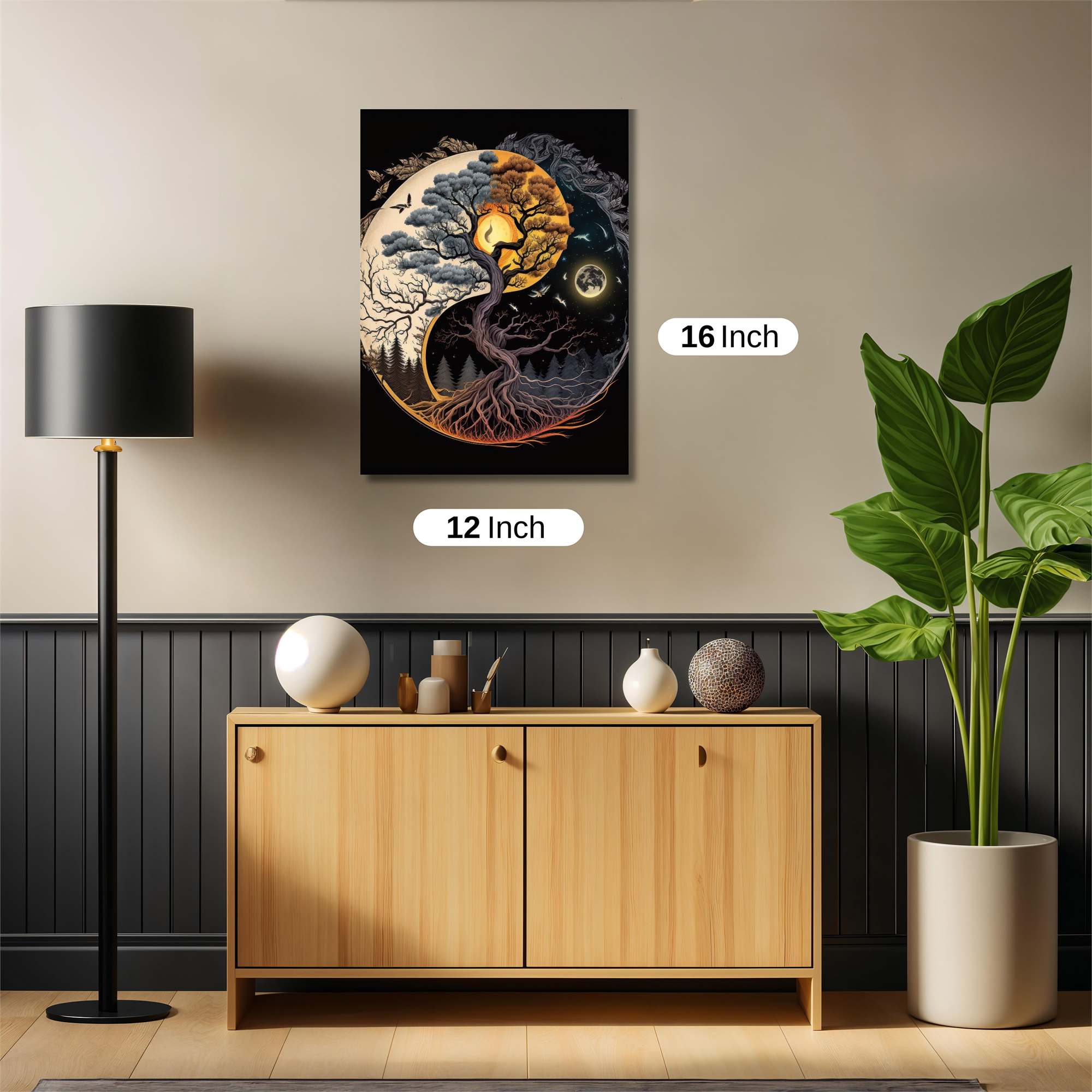 YinYang Serenity Safe Wall Magnetic / M