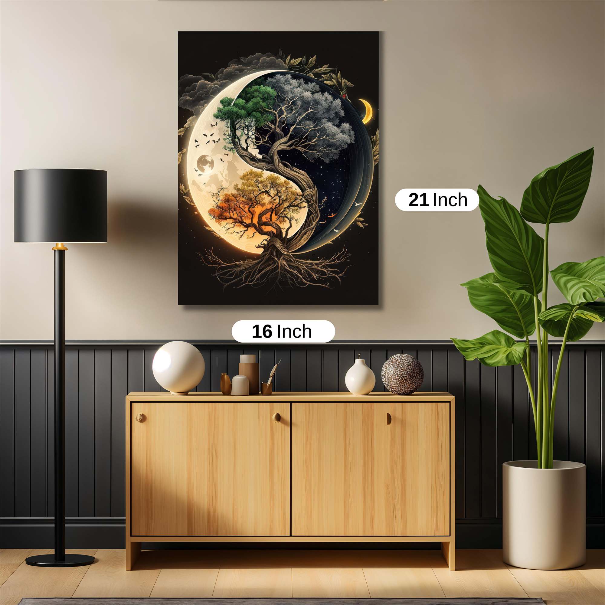 YinYang Harmony Safe Wall Magnetic / M