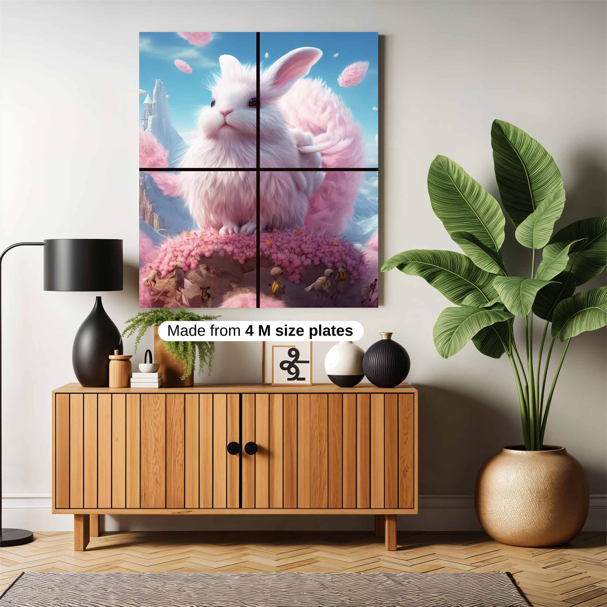 Bunny Bliss Safe Wall Magnetic / M