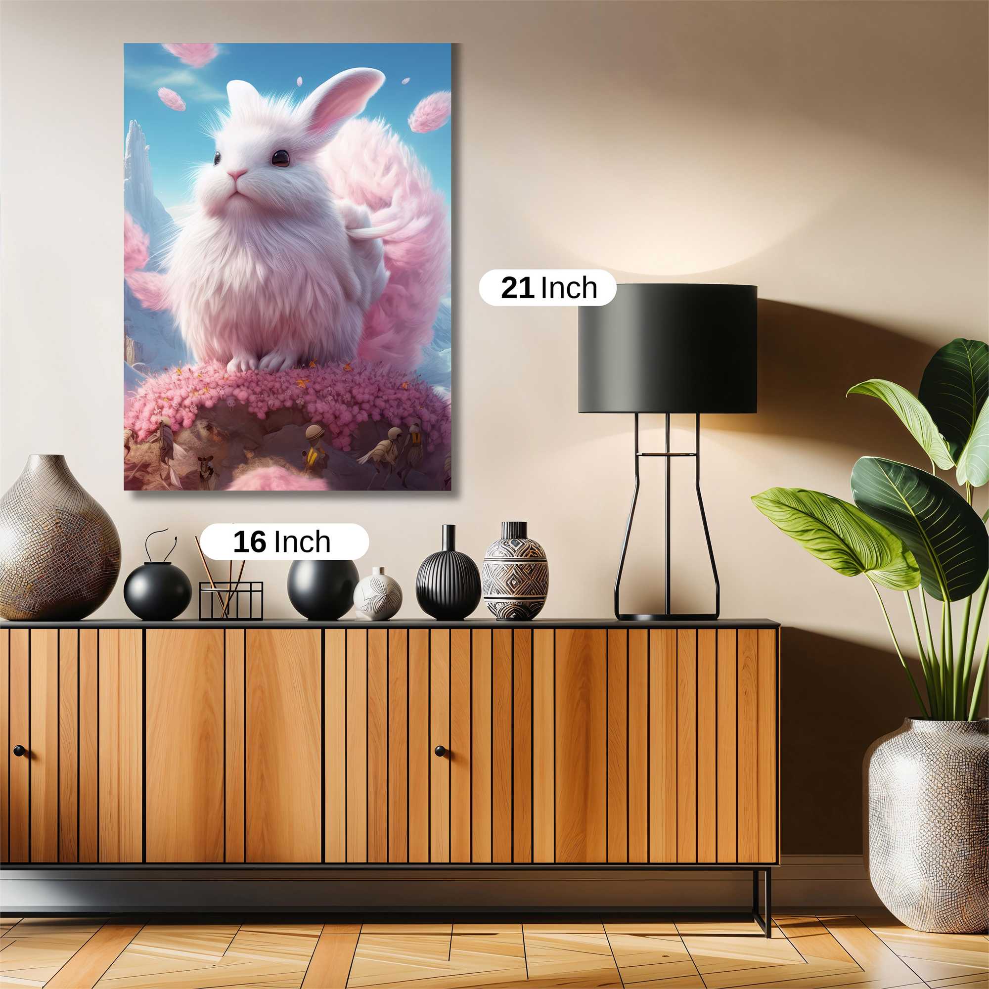 Bunny Bliss Safe Wall Magnetic / M