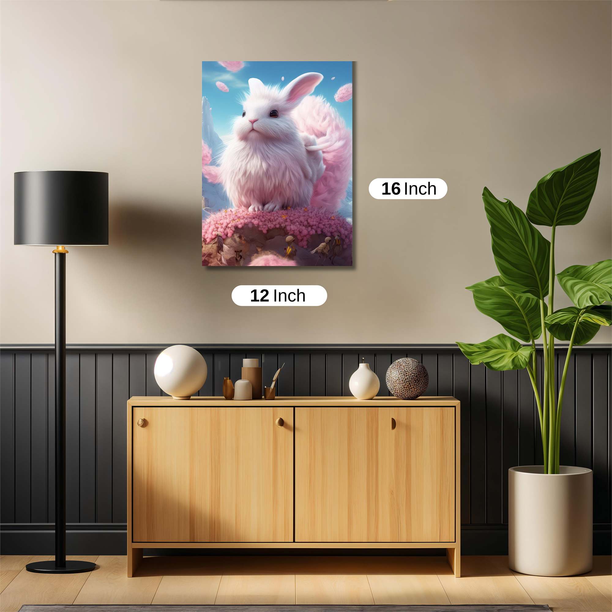 Bunny Bliss Safe Wall Magnetic / M