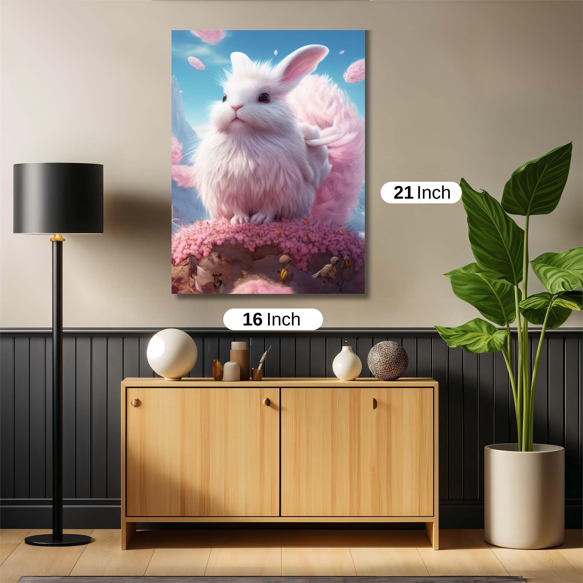 Bunny Bliss Safe Wall Magnetic / M