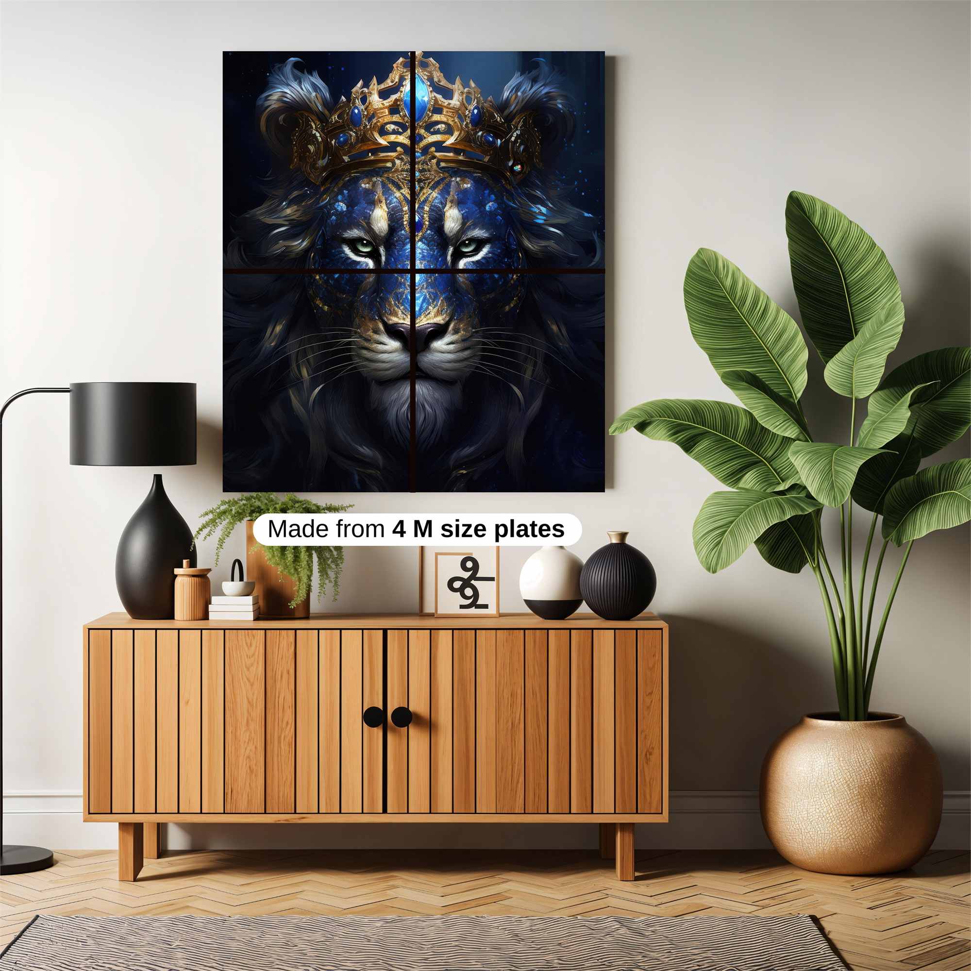 Lion Majestic Safe Wall Magnetic / M
