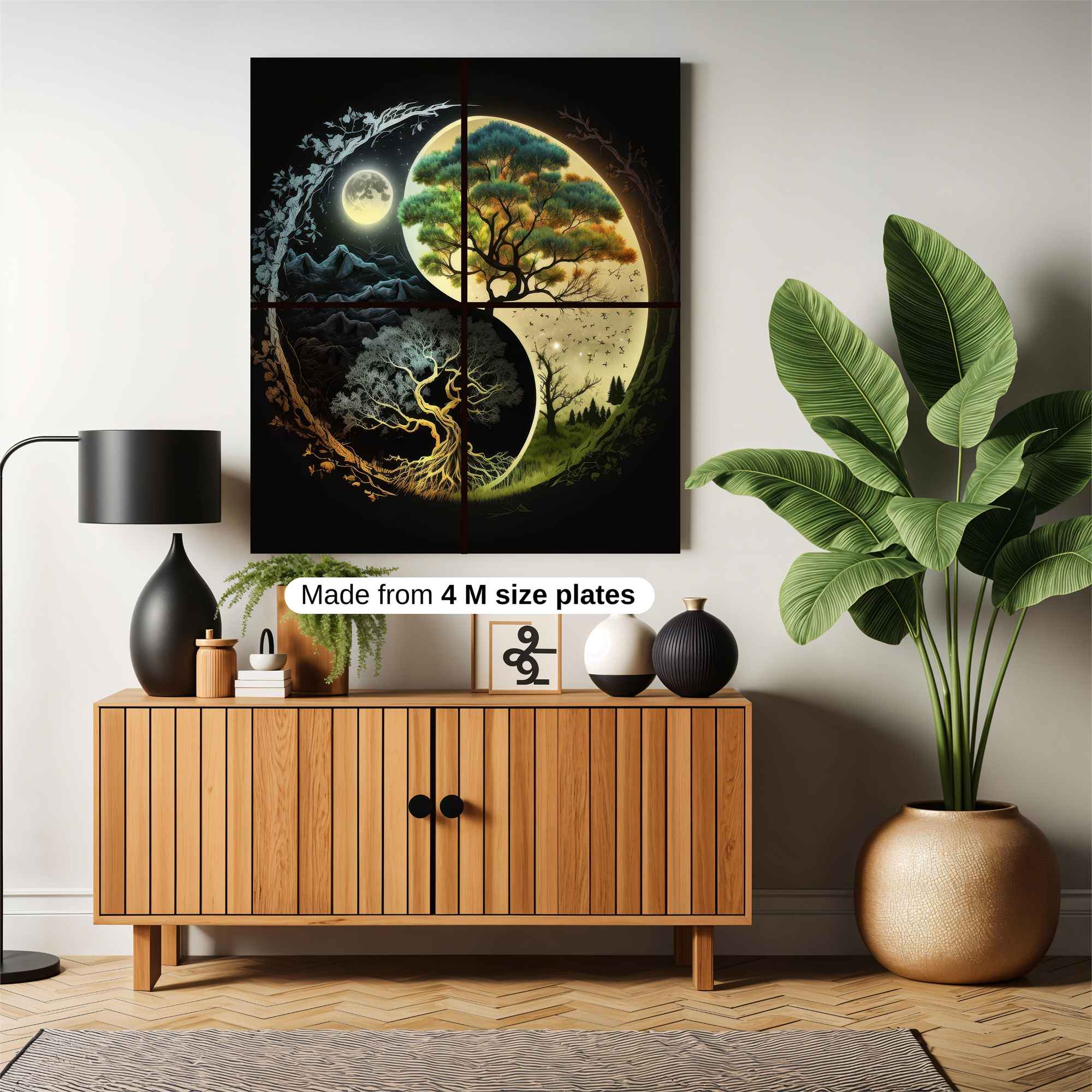 YinYang Harmony Safe Wall Magnetic / M