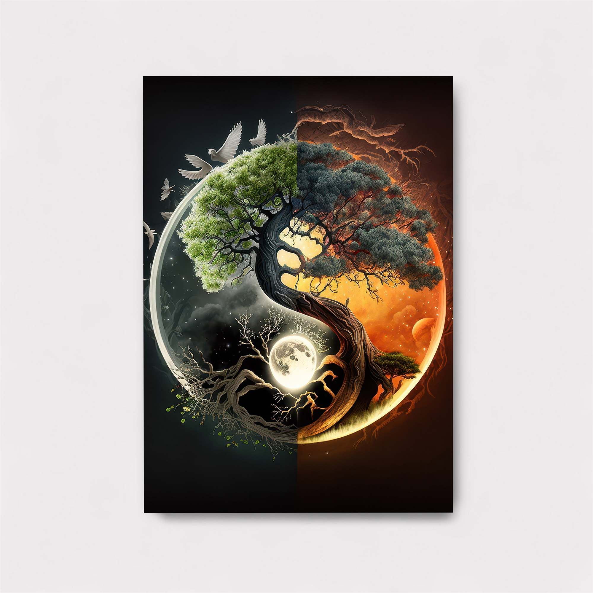 YinYangWhimsy Safe Wall Magnetic / M