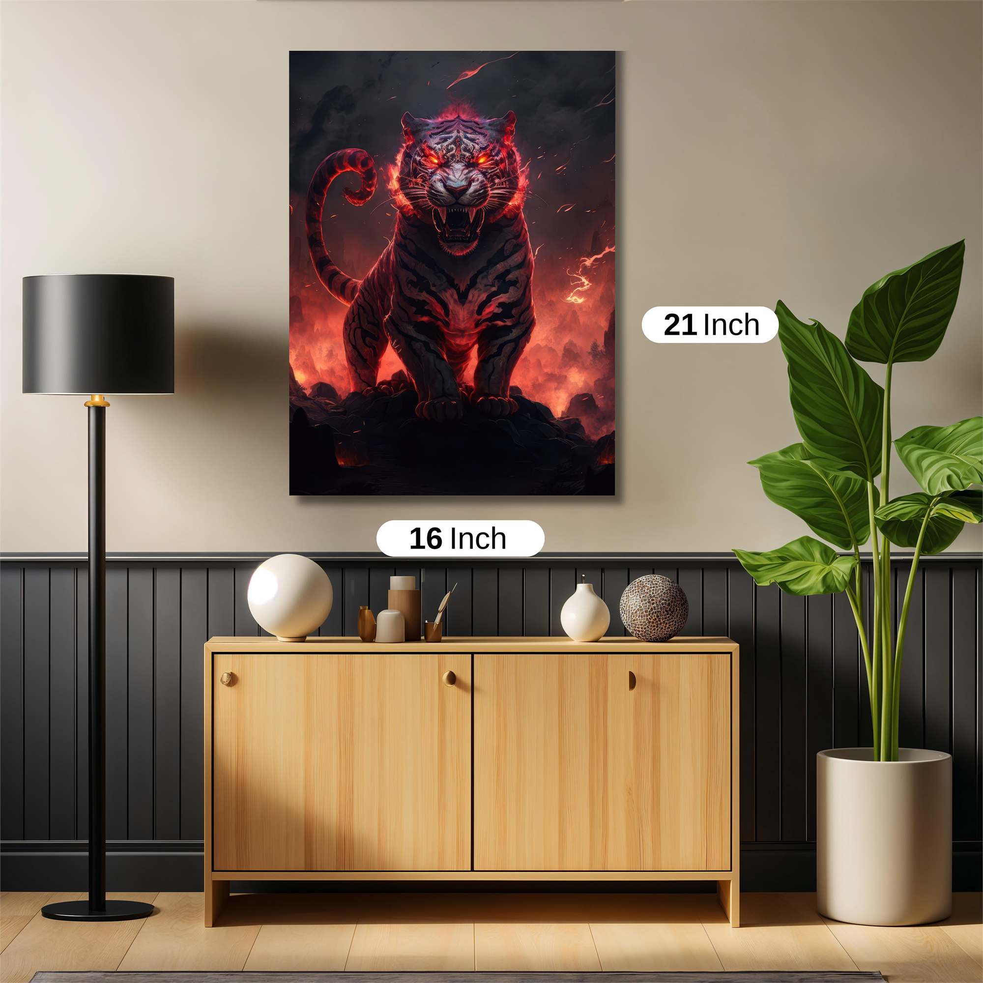 Inferno Fury Safe Wall Magnetic / M