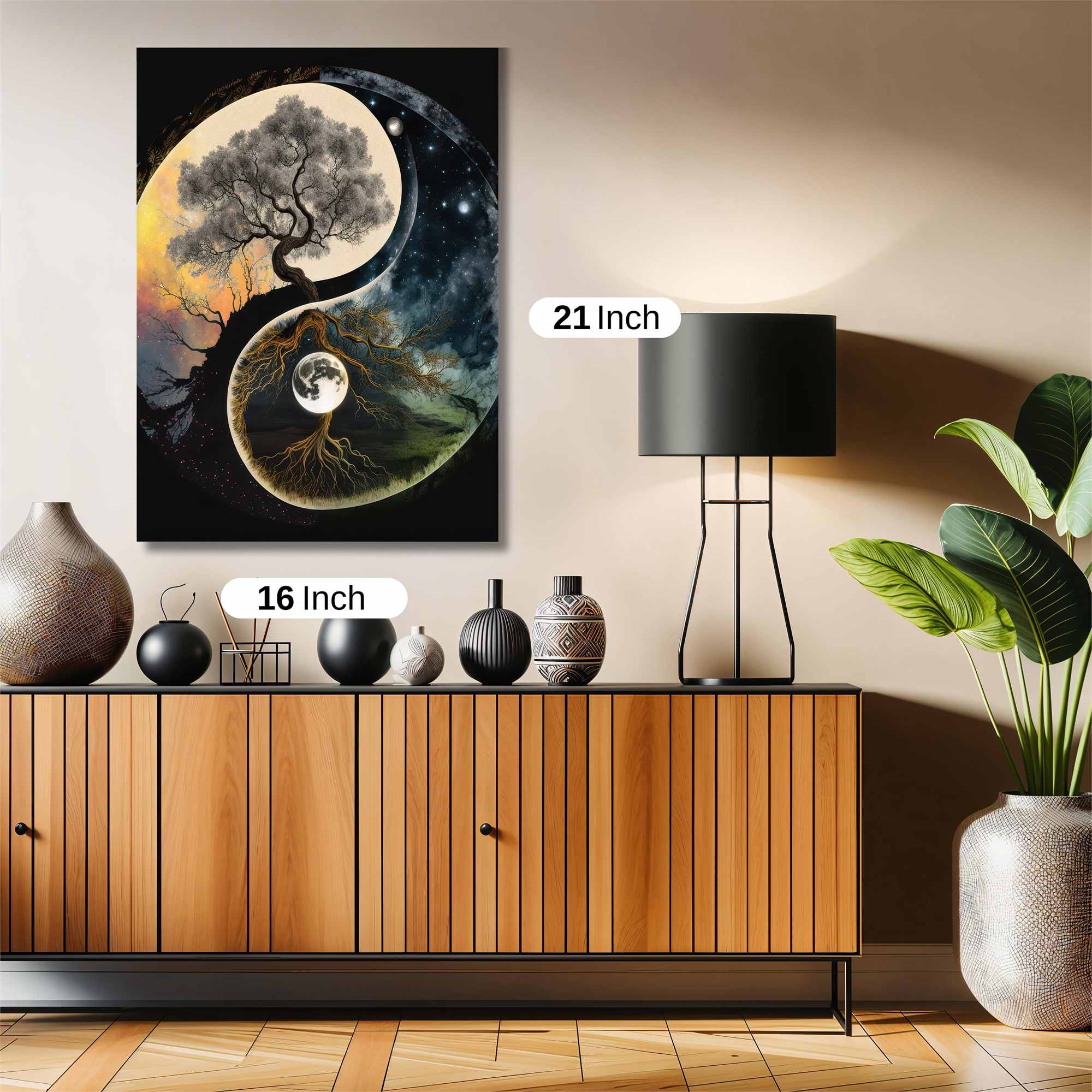 YinYangWhimsy Safe Wall Magnetic / M