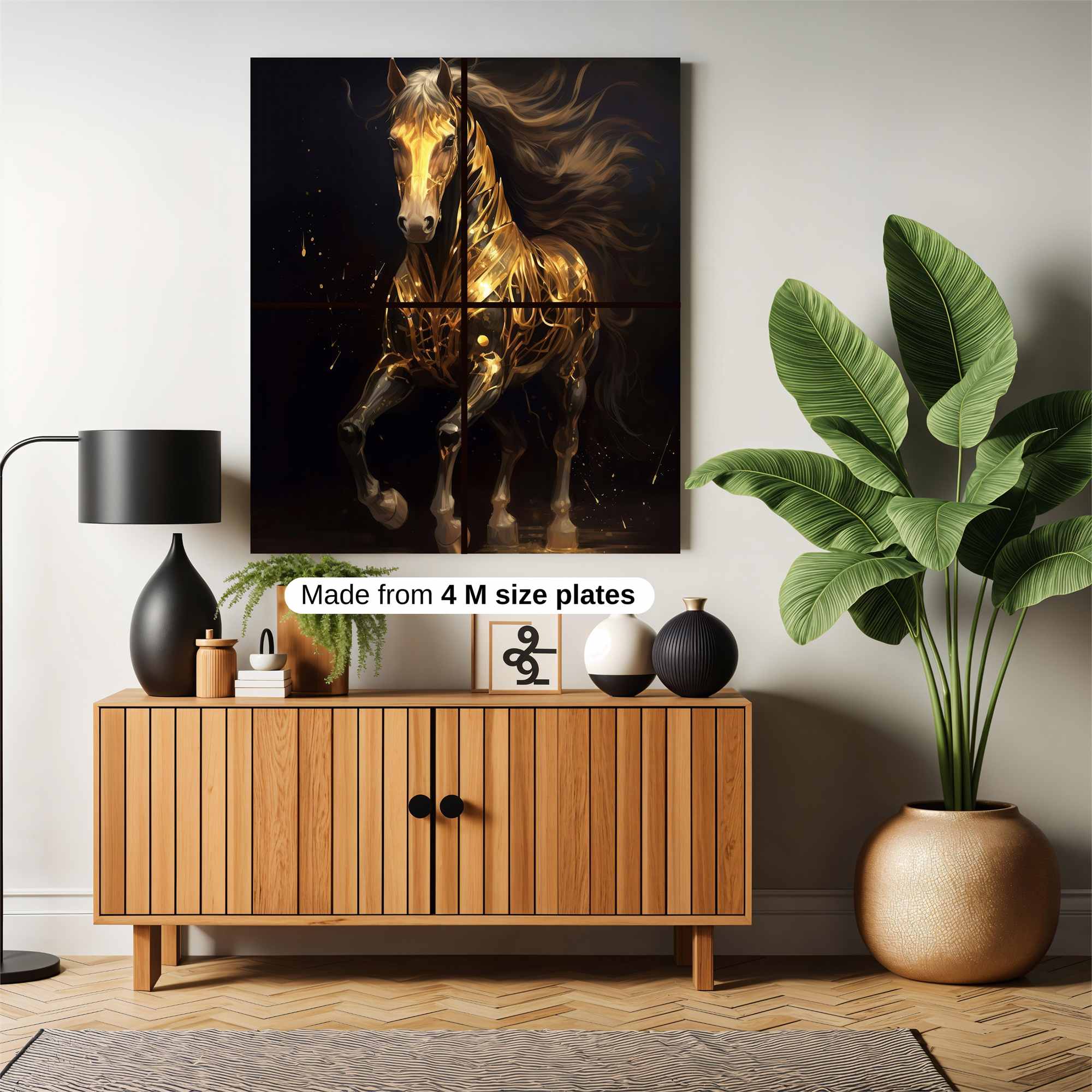Golden Majesty Safe Wall Magnetic / M