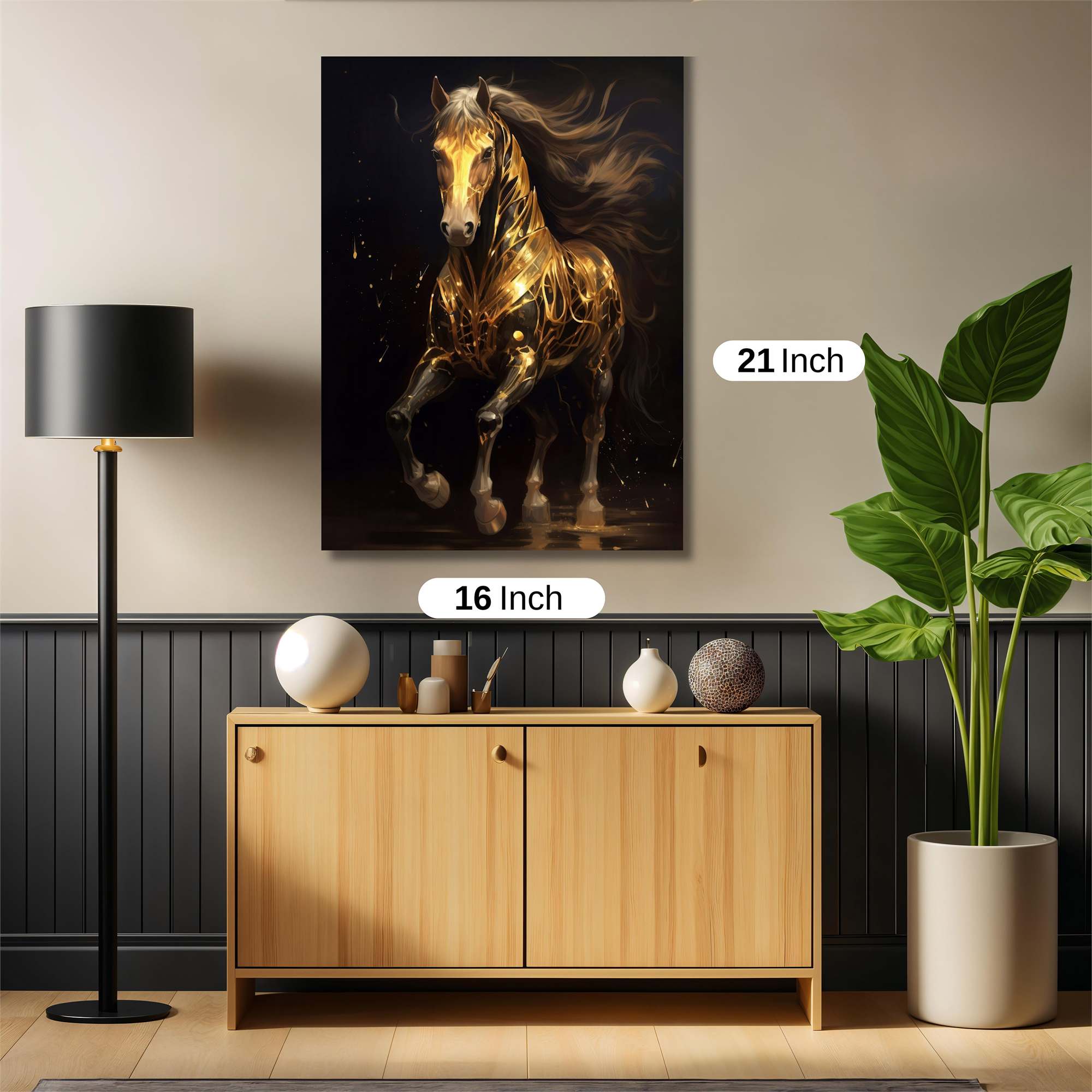 Golden Majesty Safe Wall Magnetic / M