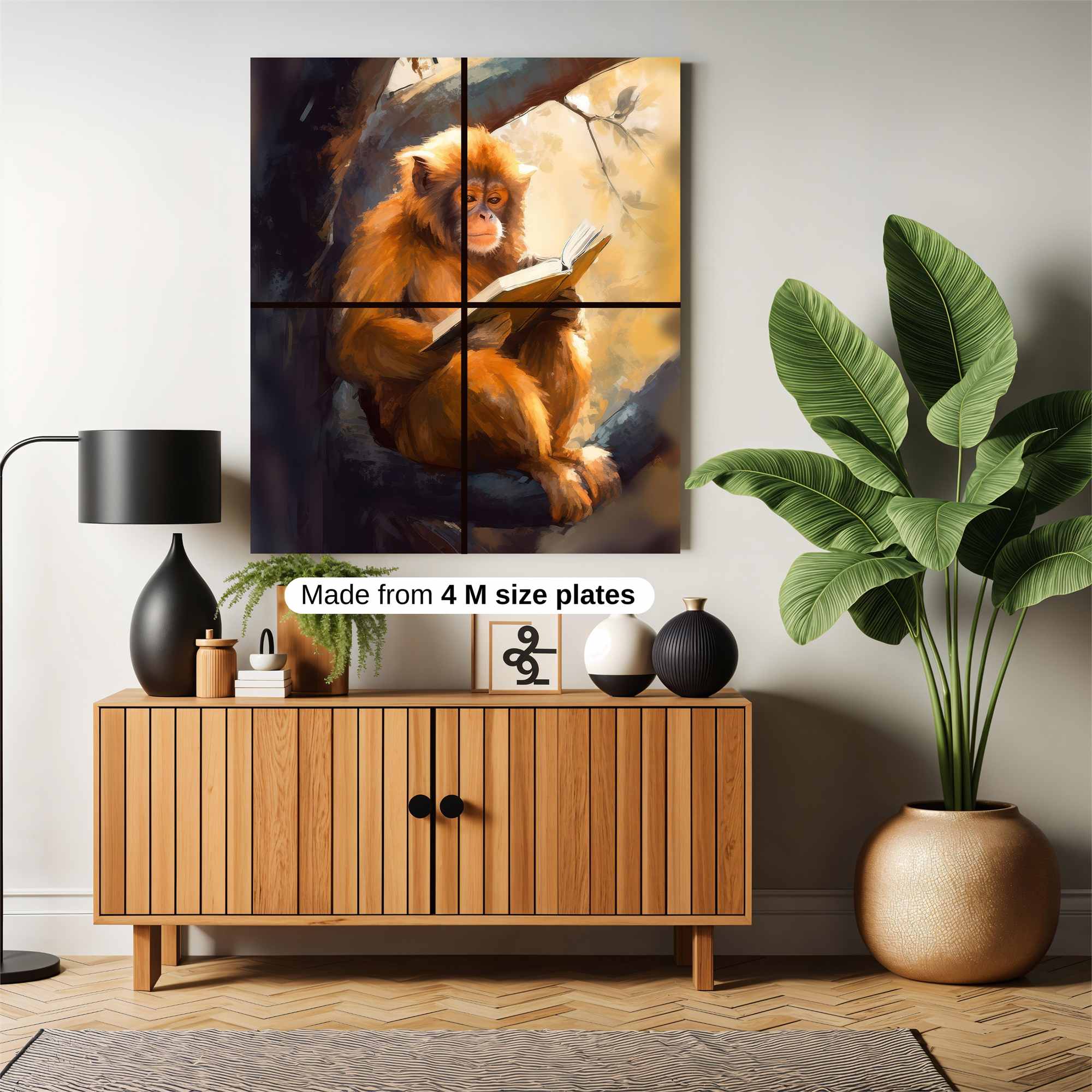 Scholar Monkey Safe Wall Magnetic / M