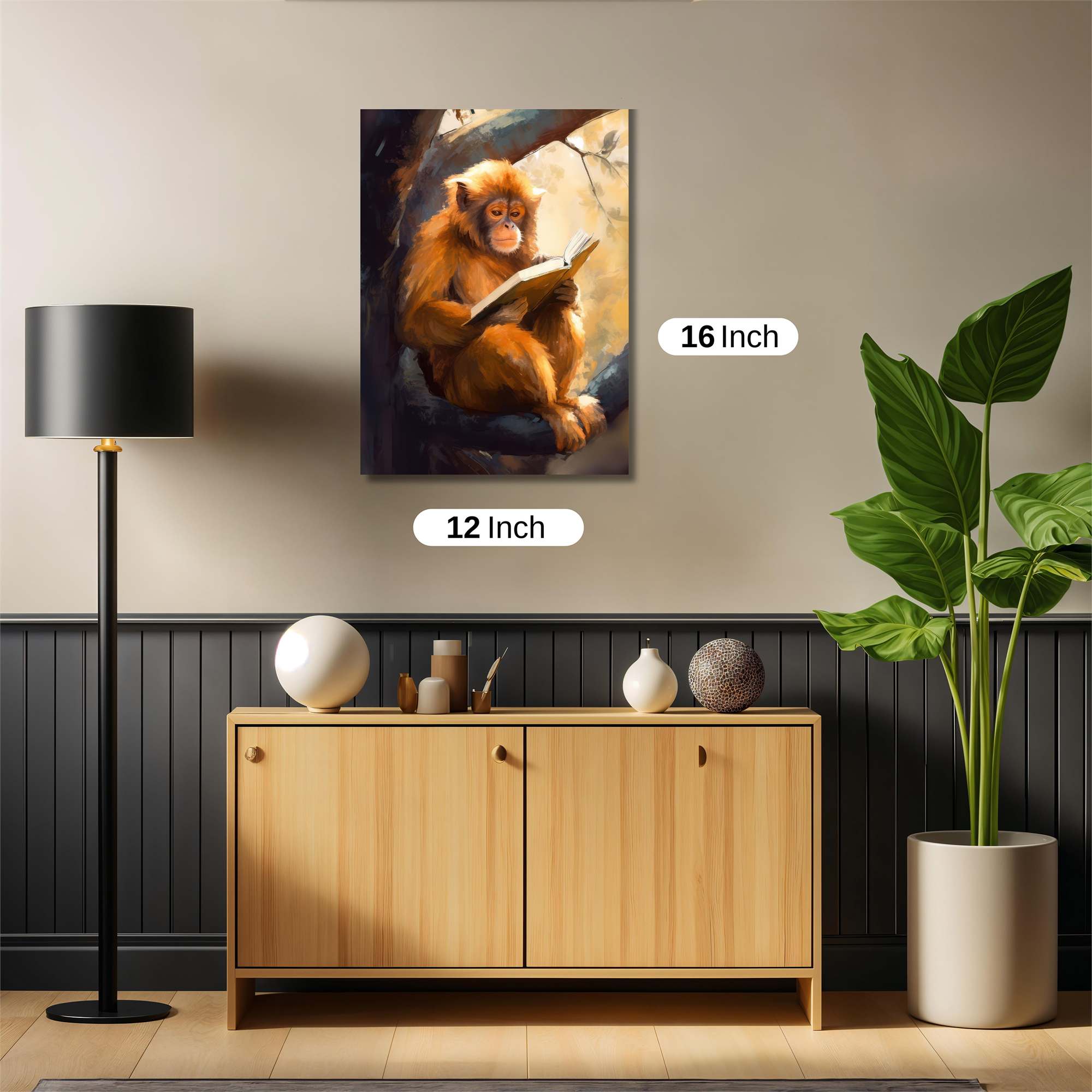 Scholar Monkey Safe Wall Magnetic / M