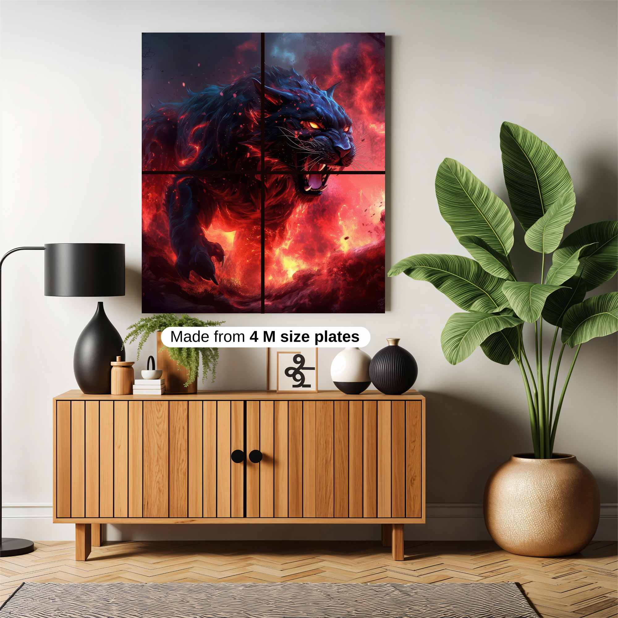 Hellfire Beast Safe Wall Magnetic / M