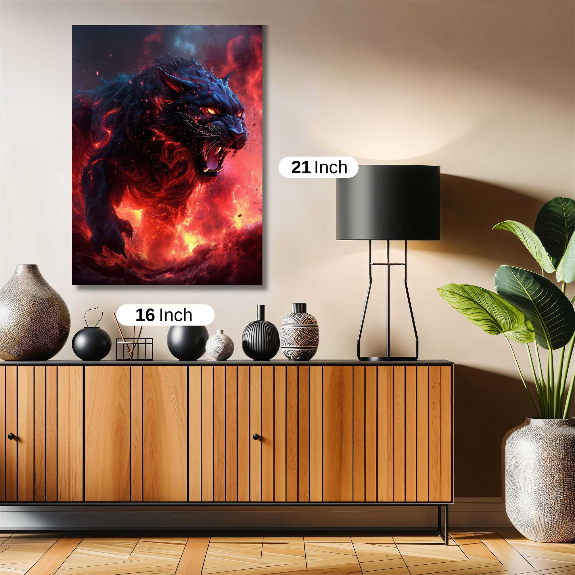 Hellfire Beast Safe Wall Magnetic / M