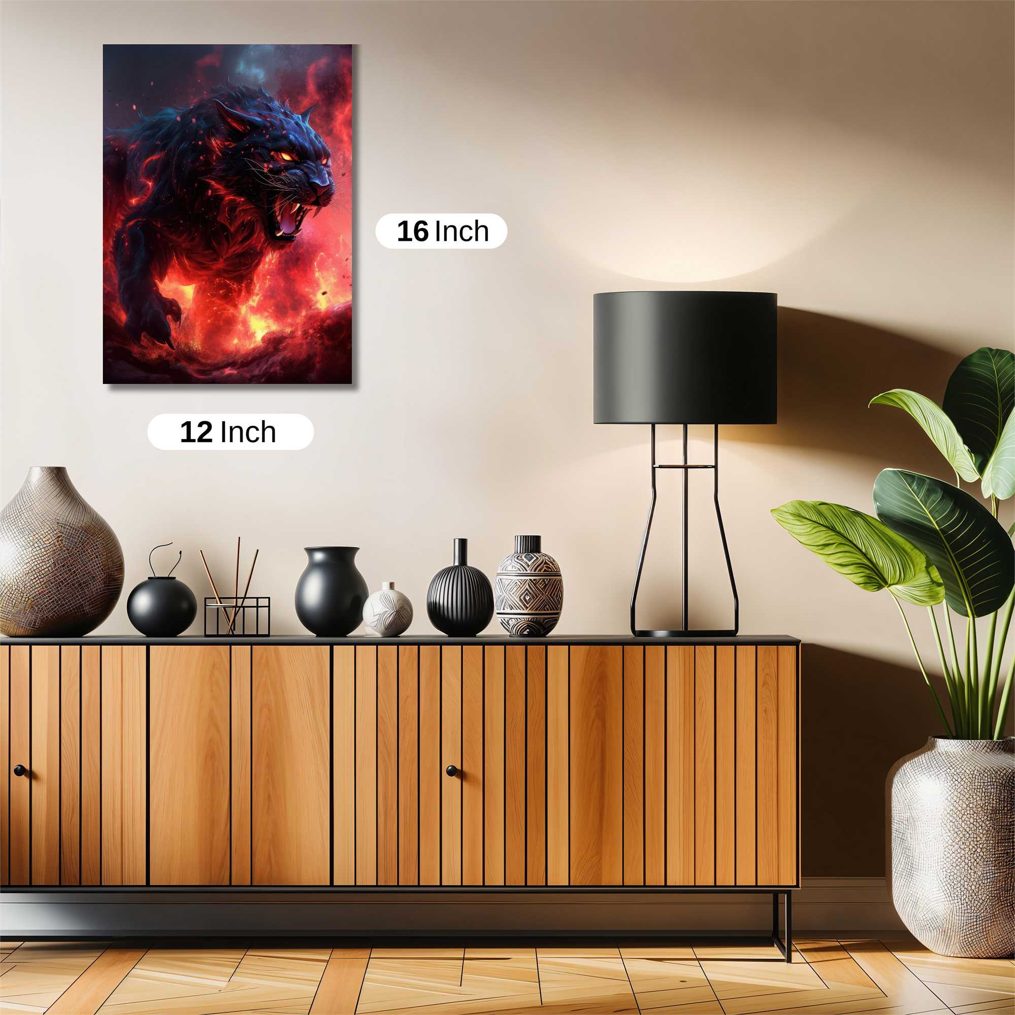 Hellfire Beast Safe Wall Magnetic / M