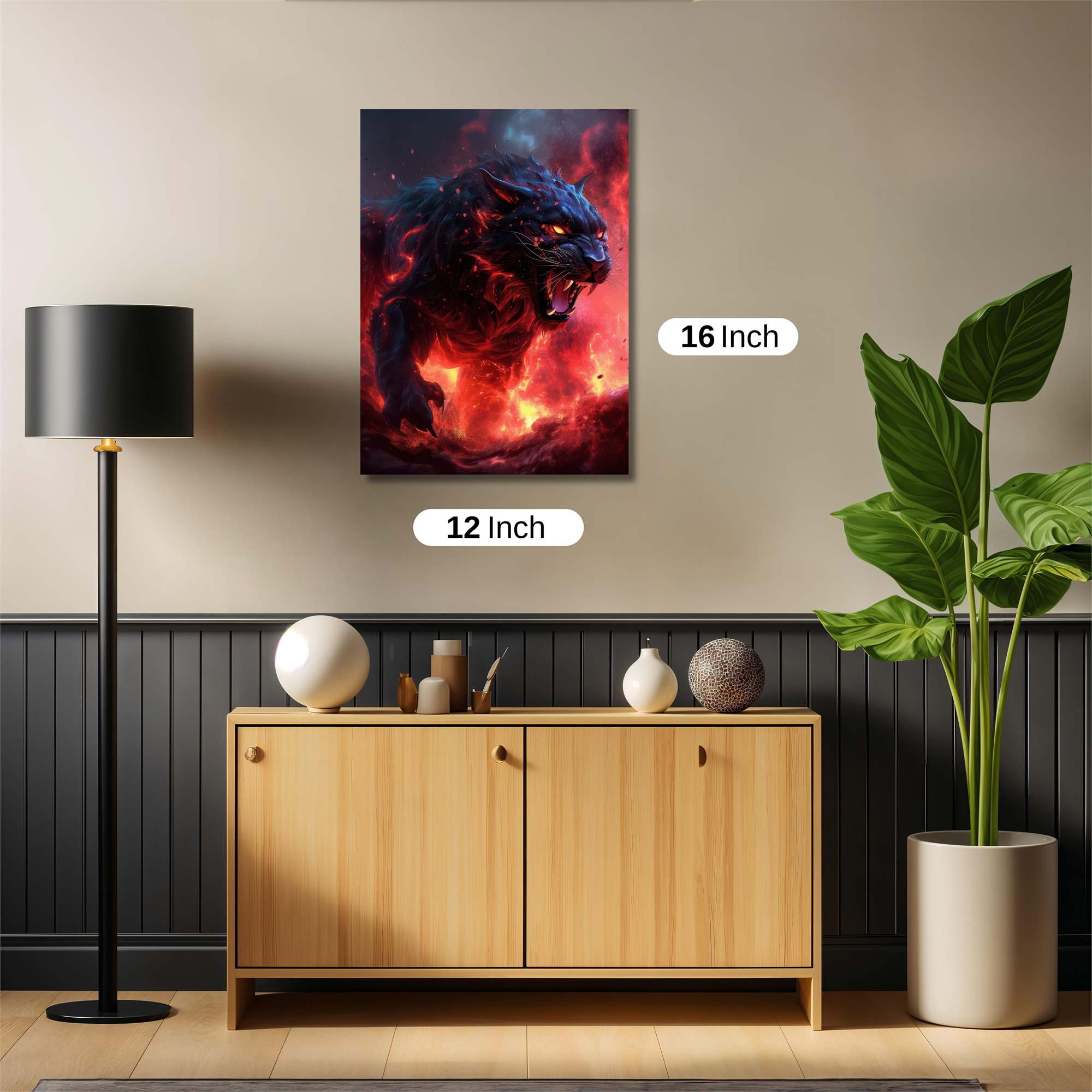 Hellfire Beast Safe Wall Magnetic / M