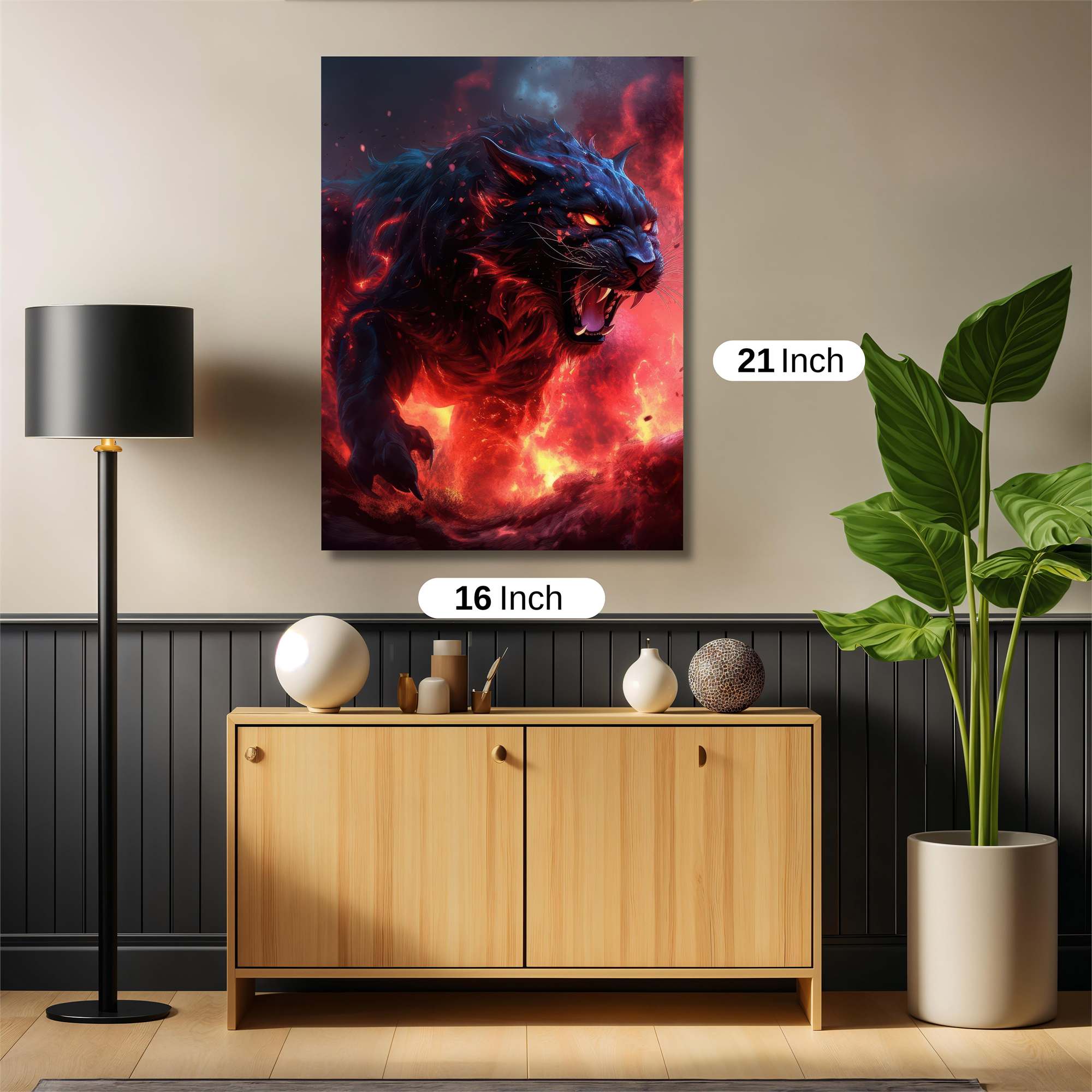 Hellfire Beast Safe Wall Magnetic / M