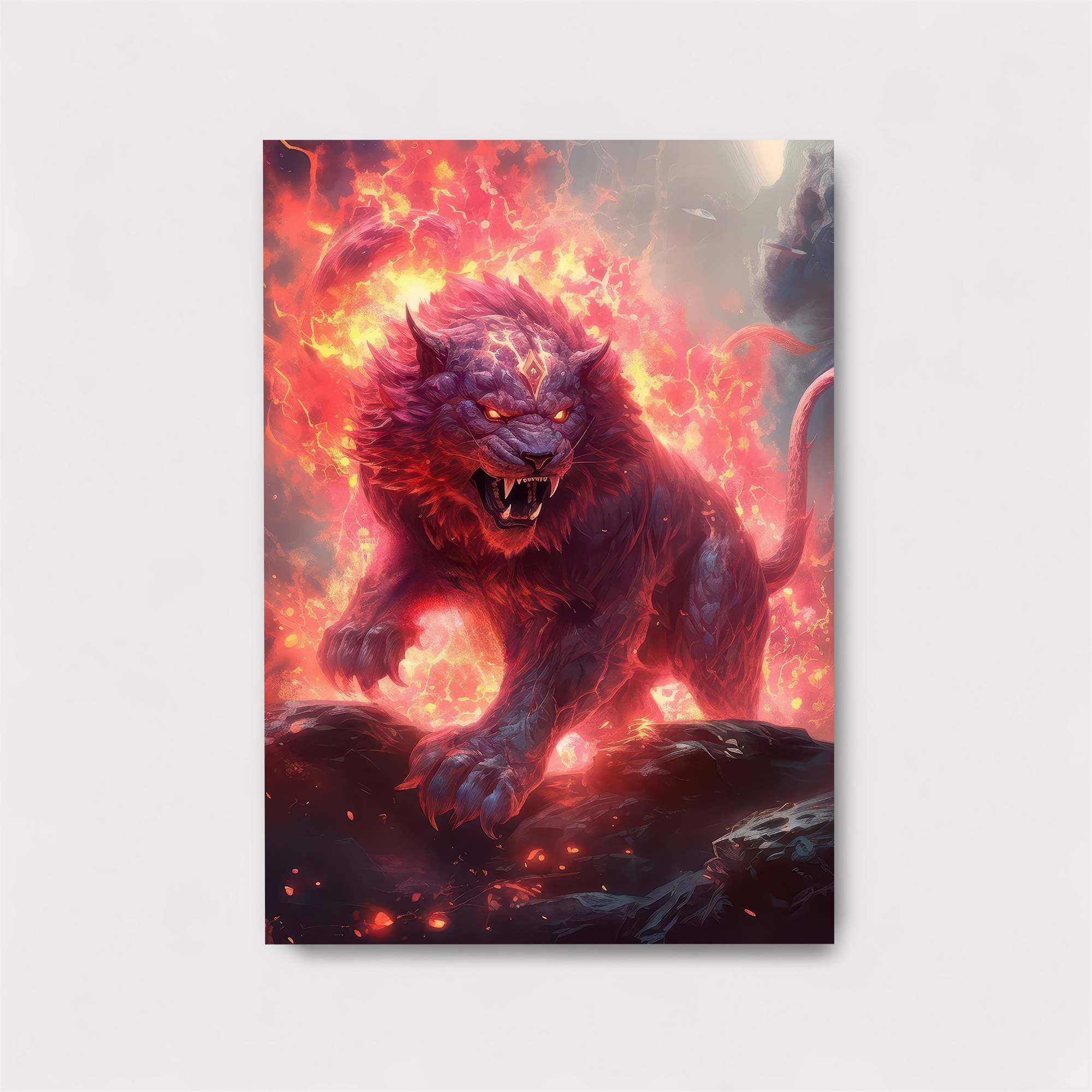 Flame Fury Safe Wall Magnetic / M