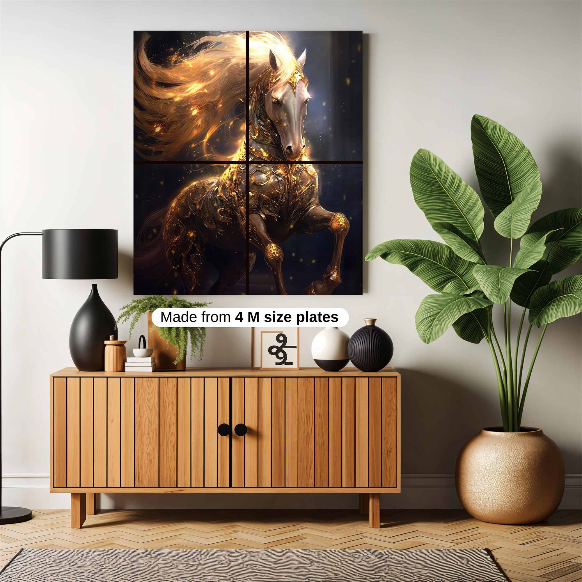 Golden Majesty Safe Wall Magnetic / M