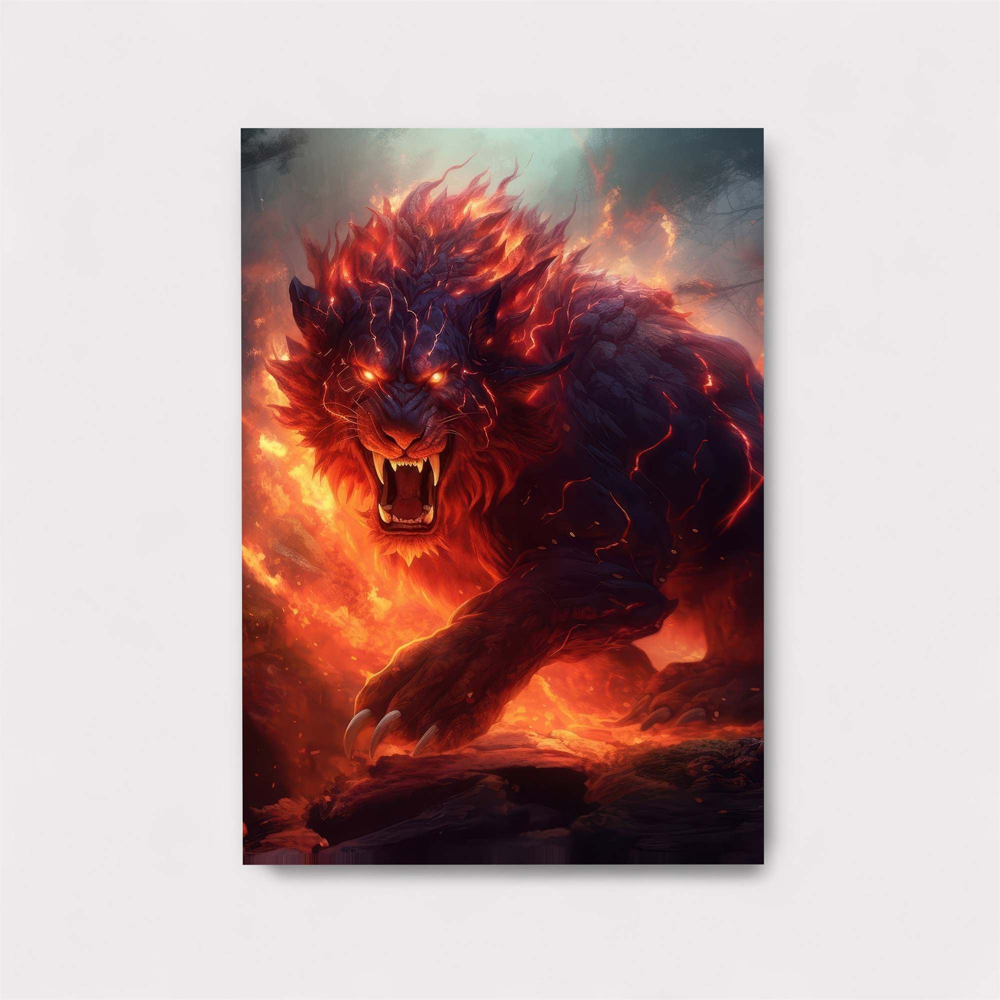 Flame Fury Safe Wall Magnetic / M