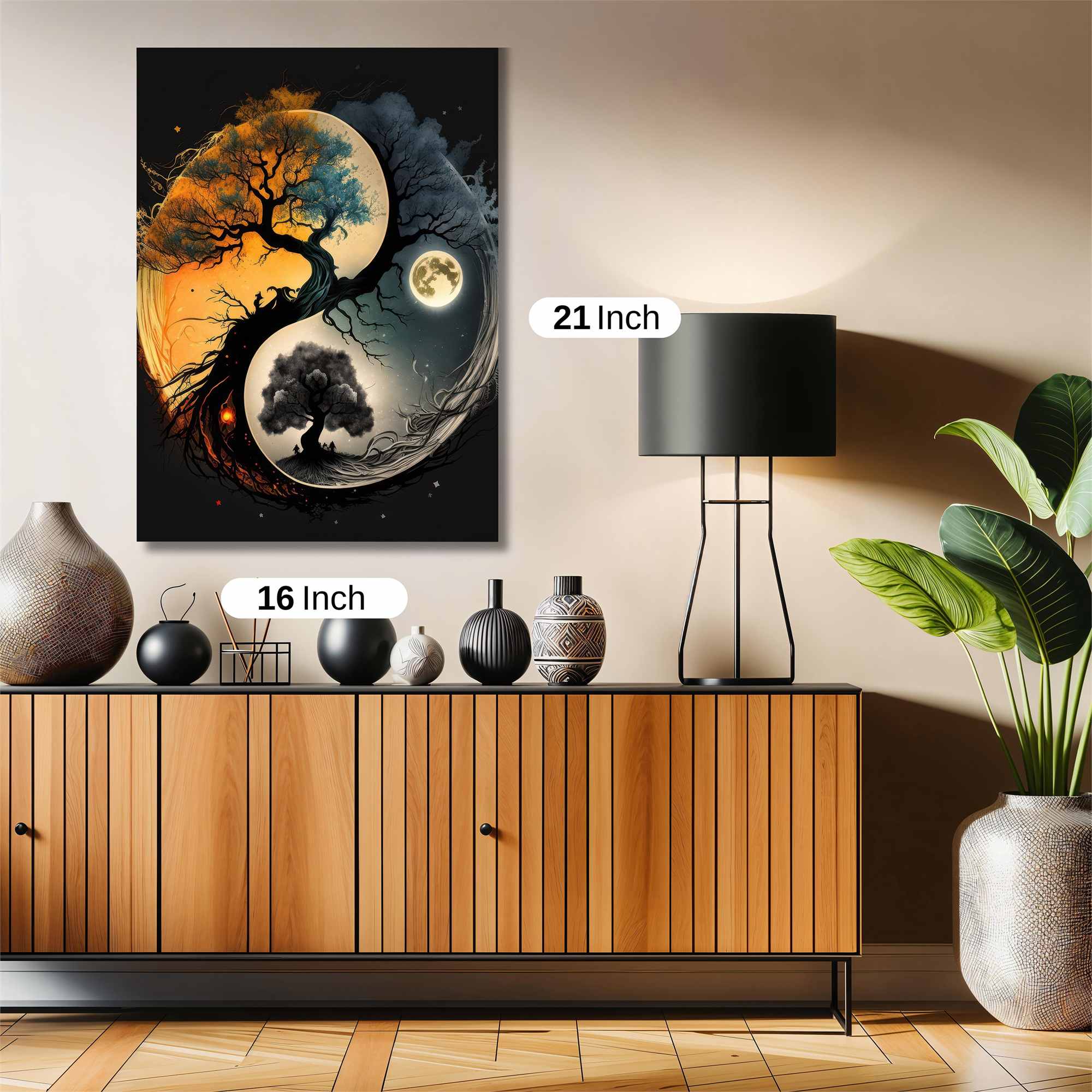 YinYangWhimsy Safe Wall Magnetic / M