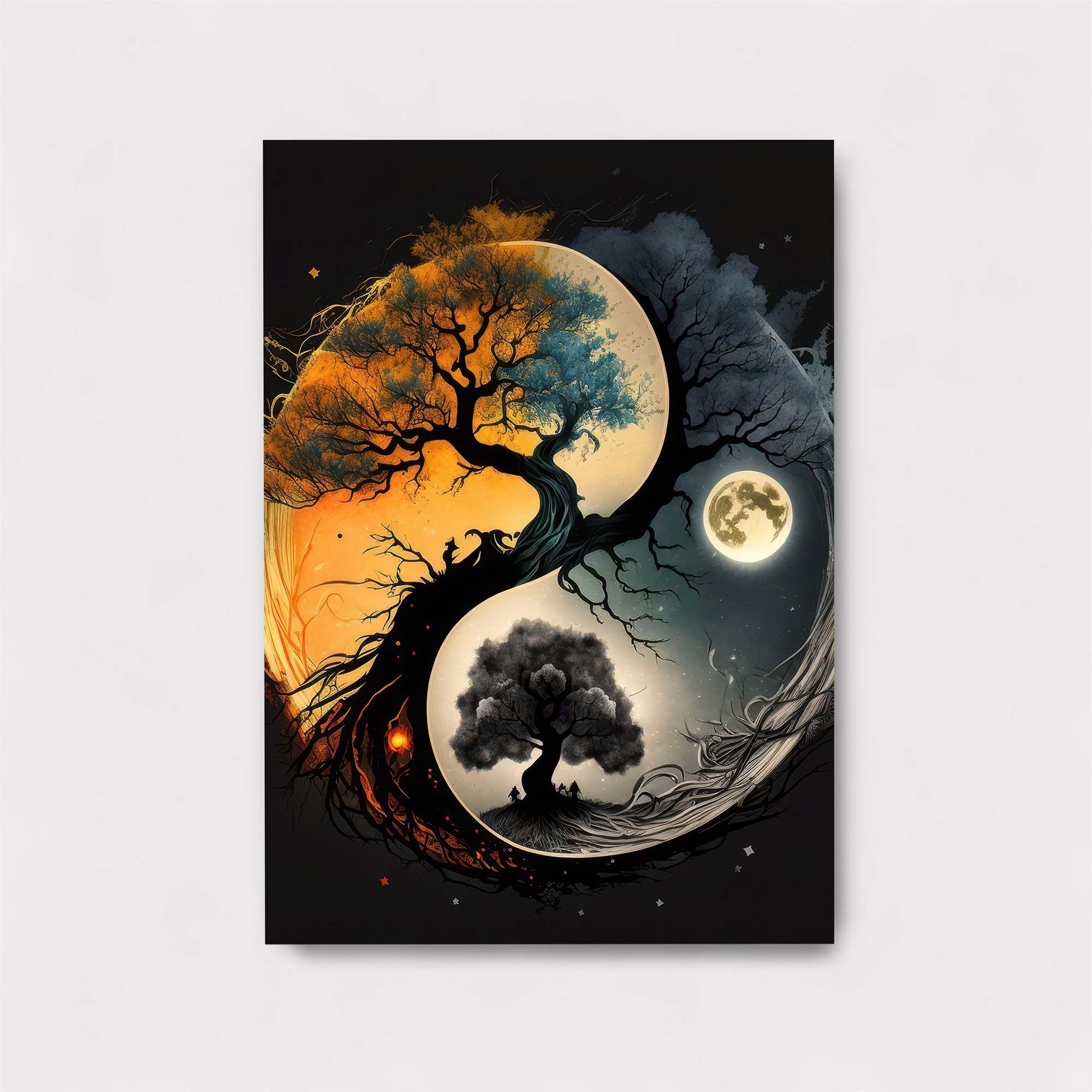 YinYangWhimsy Safe Wall Magnetic / M