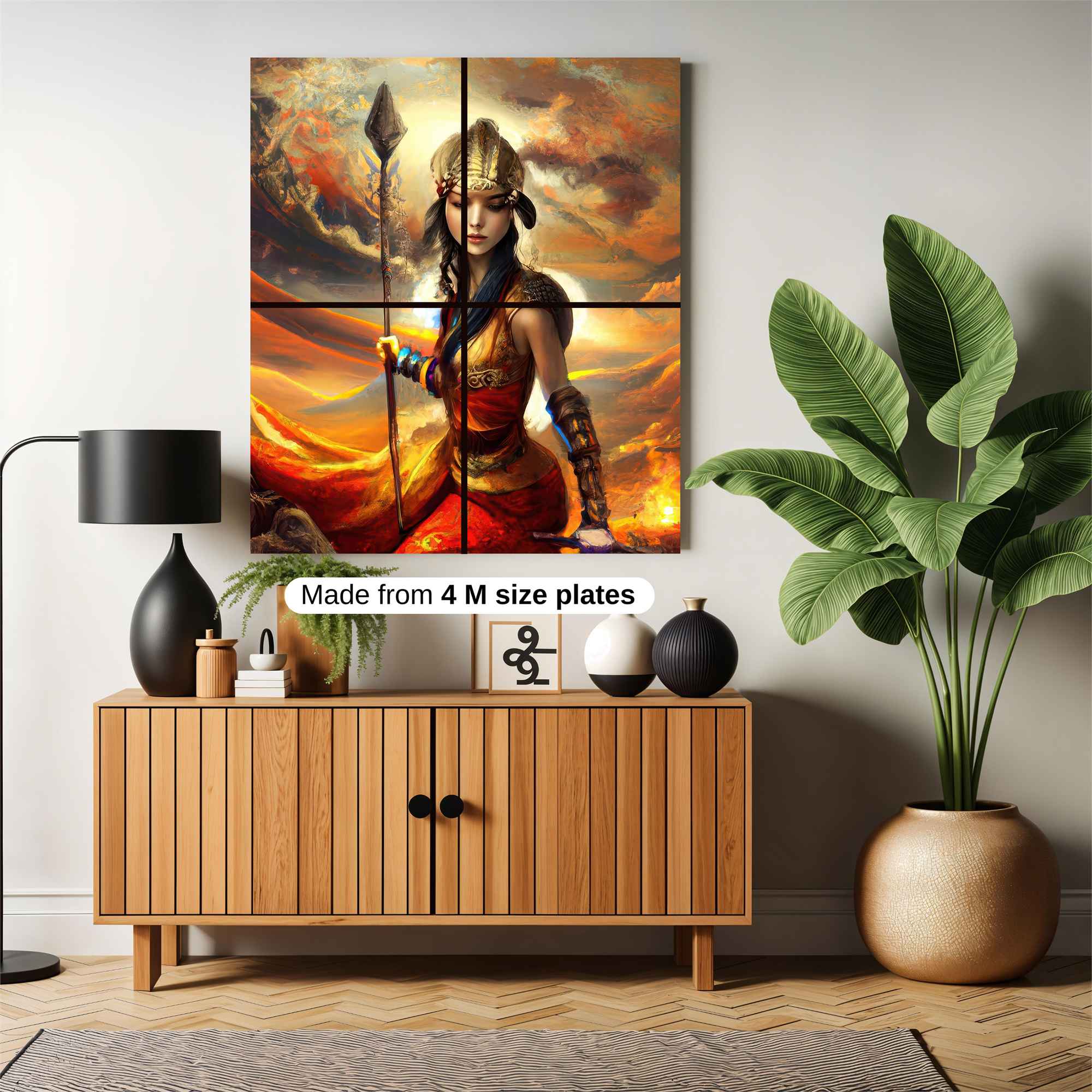 Goddess Serene Safe Wall Magnetic / M