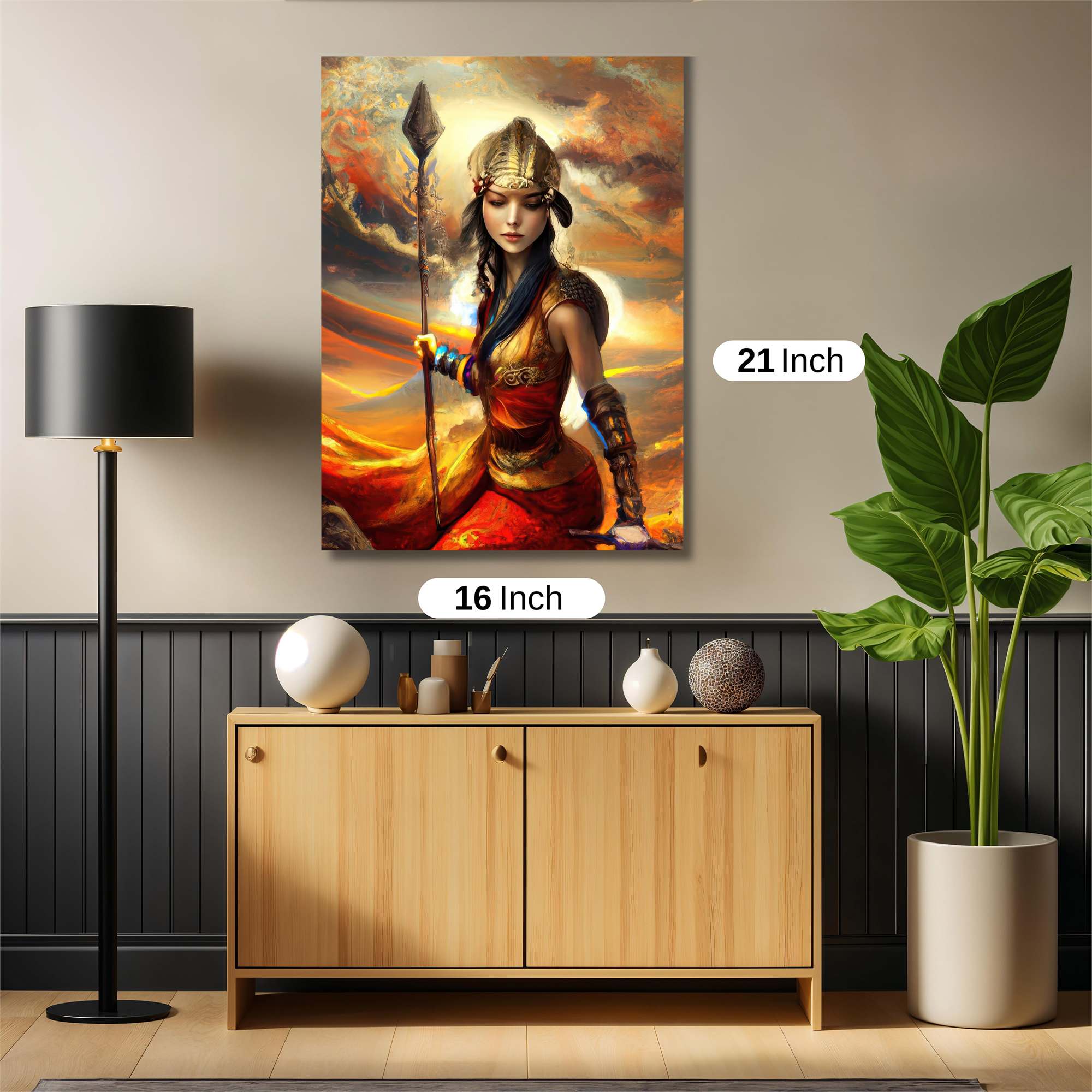 Goddess Serene Safe Wall Magnetic / M