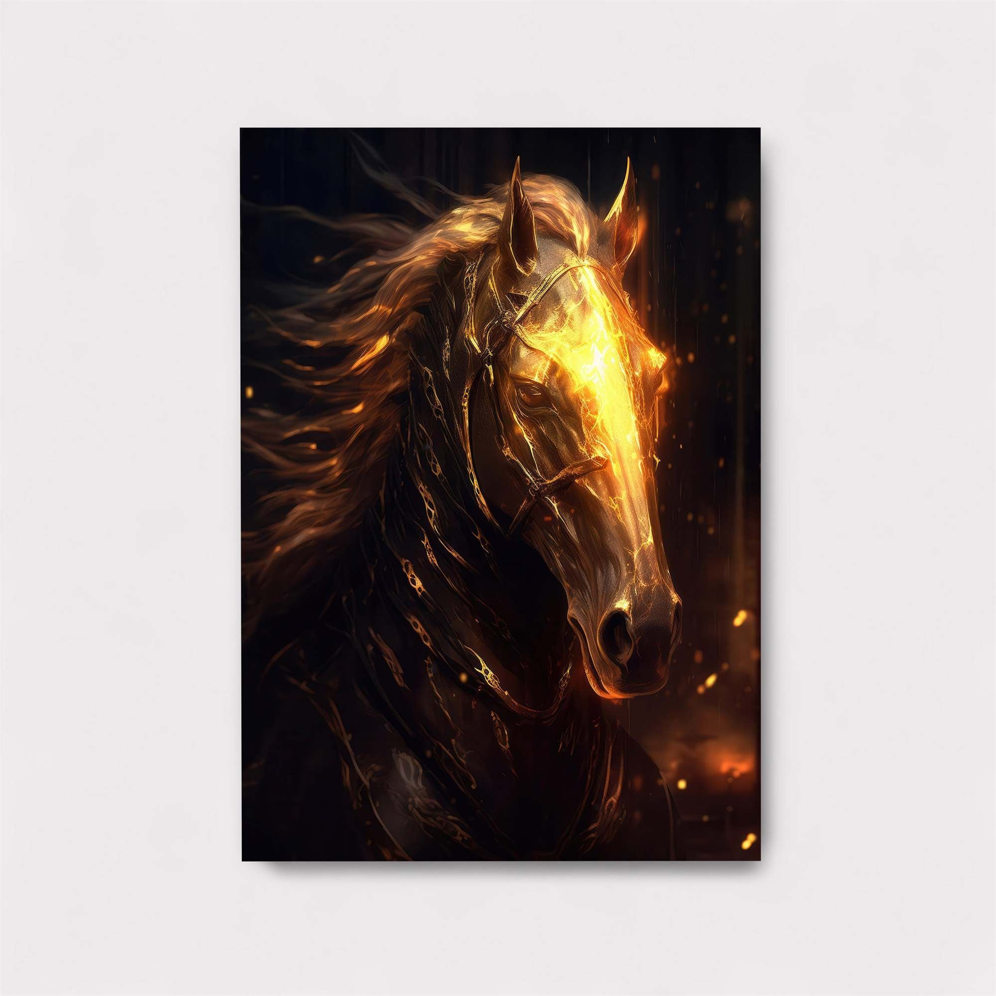 Fiery Steed Safe Wall Magnetic / M