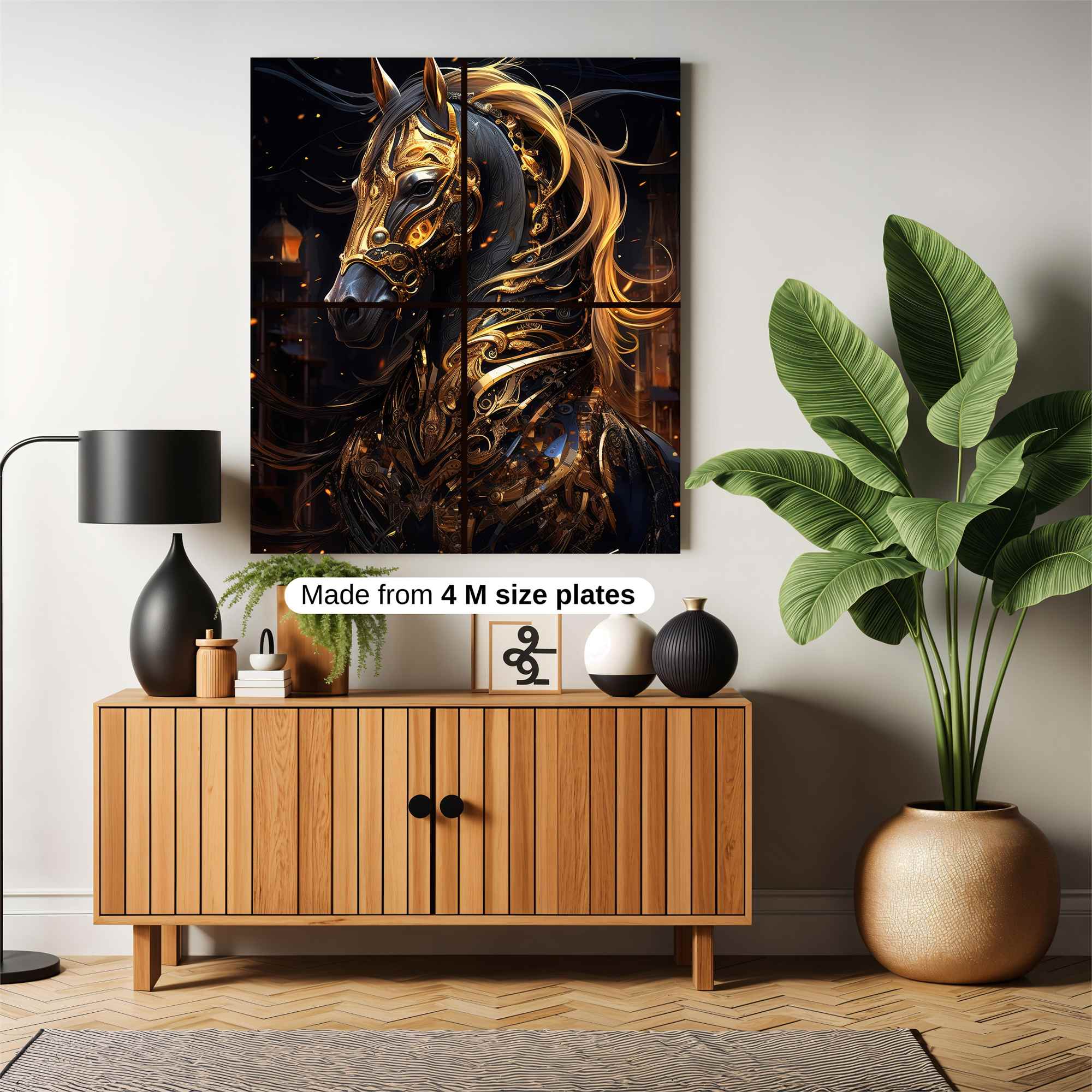 Golden Majesty Safe Wall Magnetic / M