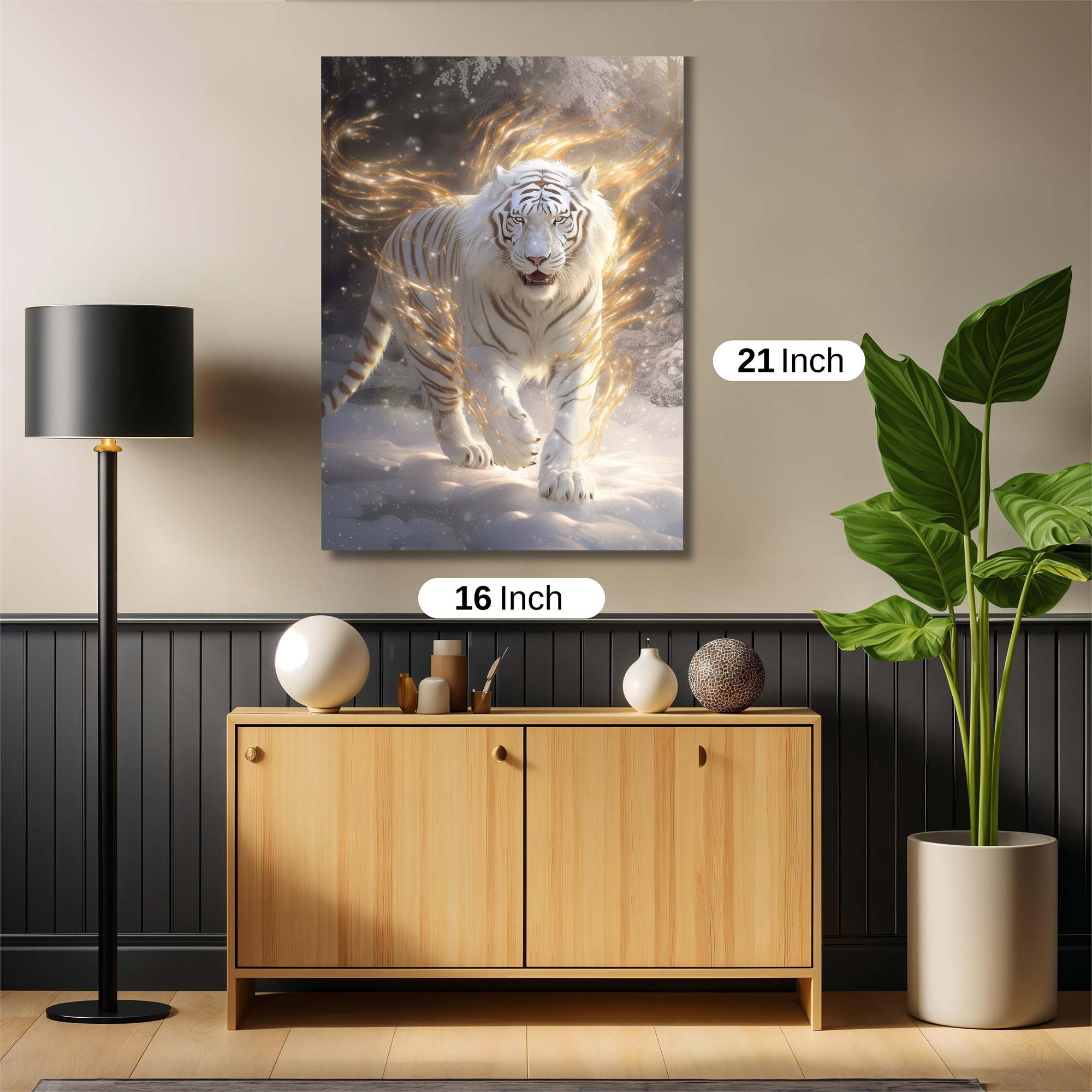 Tiger Radiance Safe Wall Magnetic / M