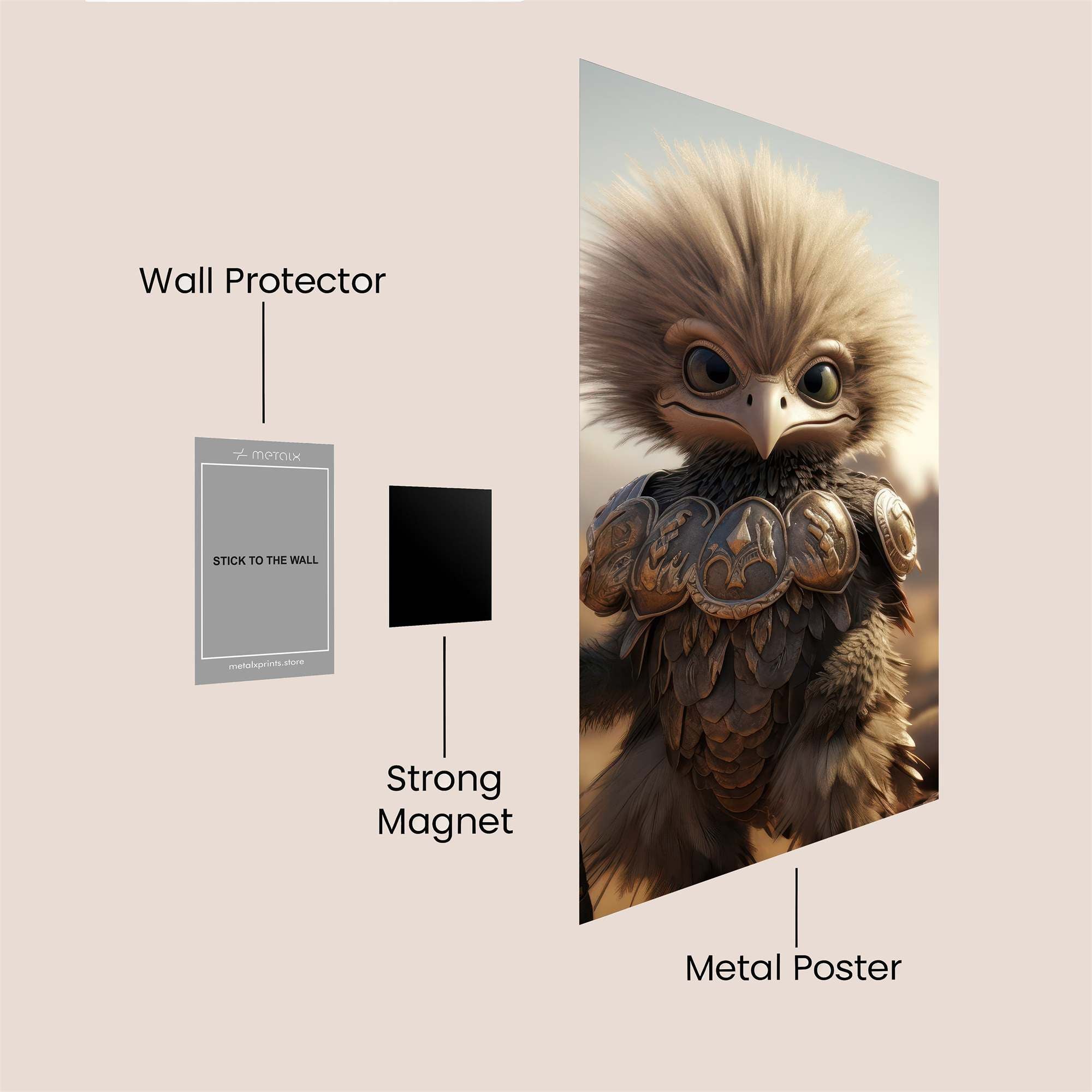 Heroic Peeper Safe Wall Magnetic / M