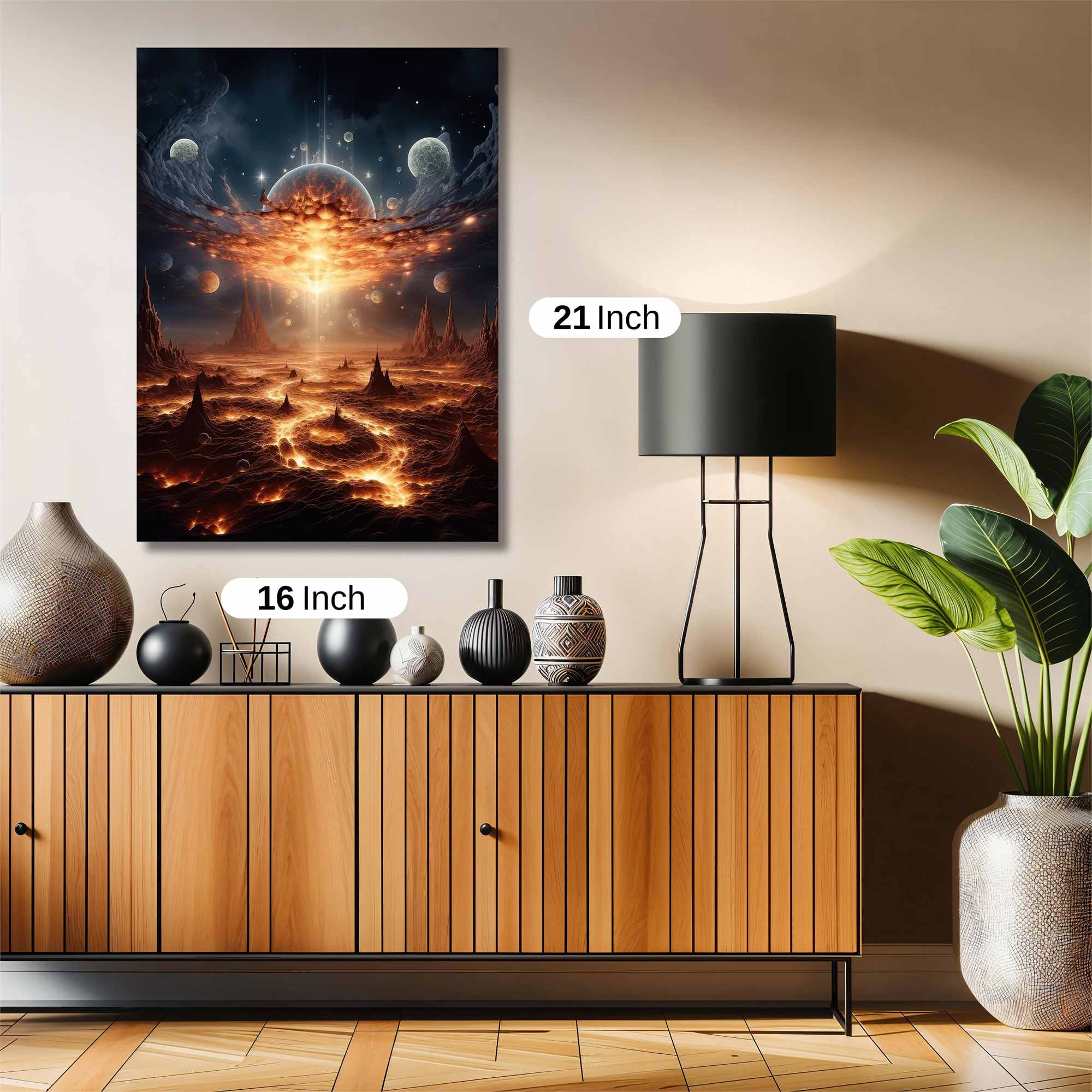 Cosmic Eruption Safe Wall Magnetic / M