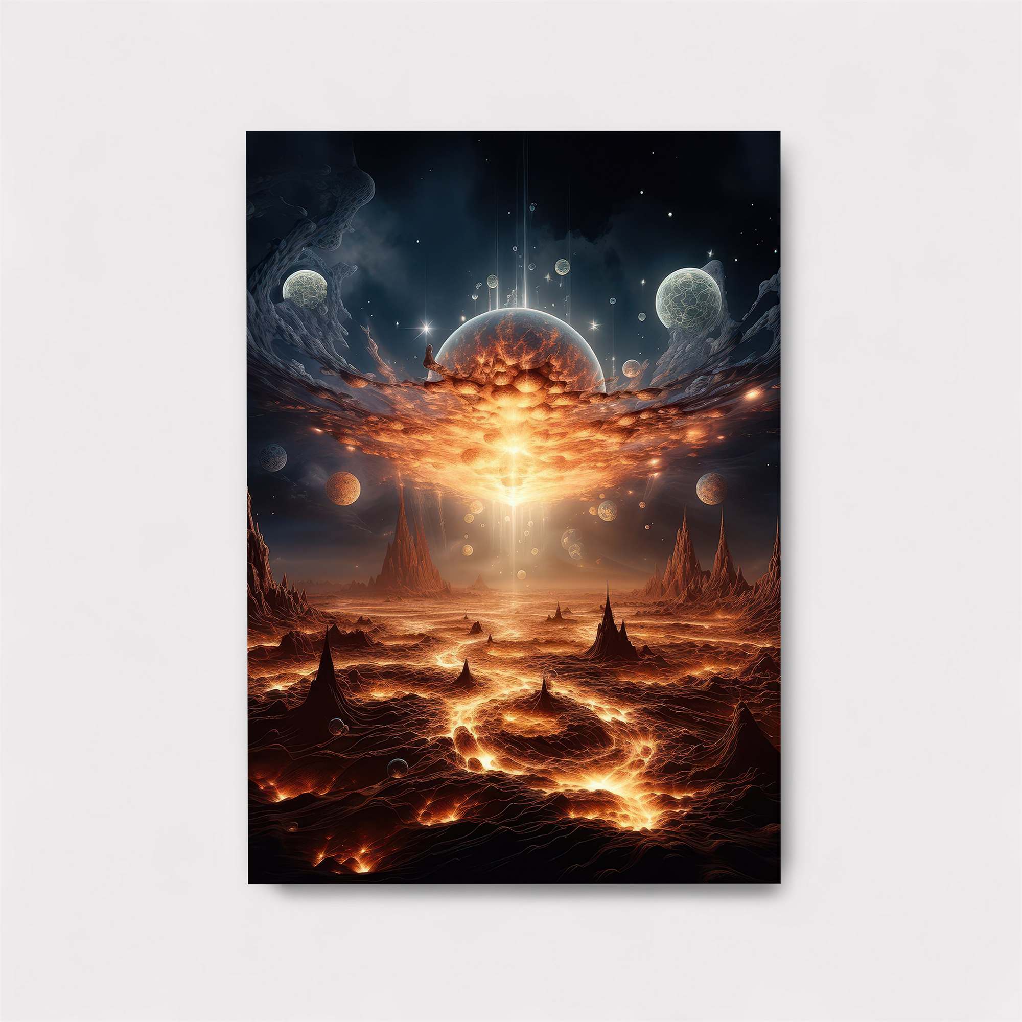 Cosmic Eruption Safe Wall Magnetic / M