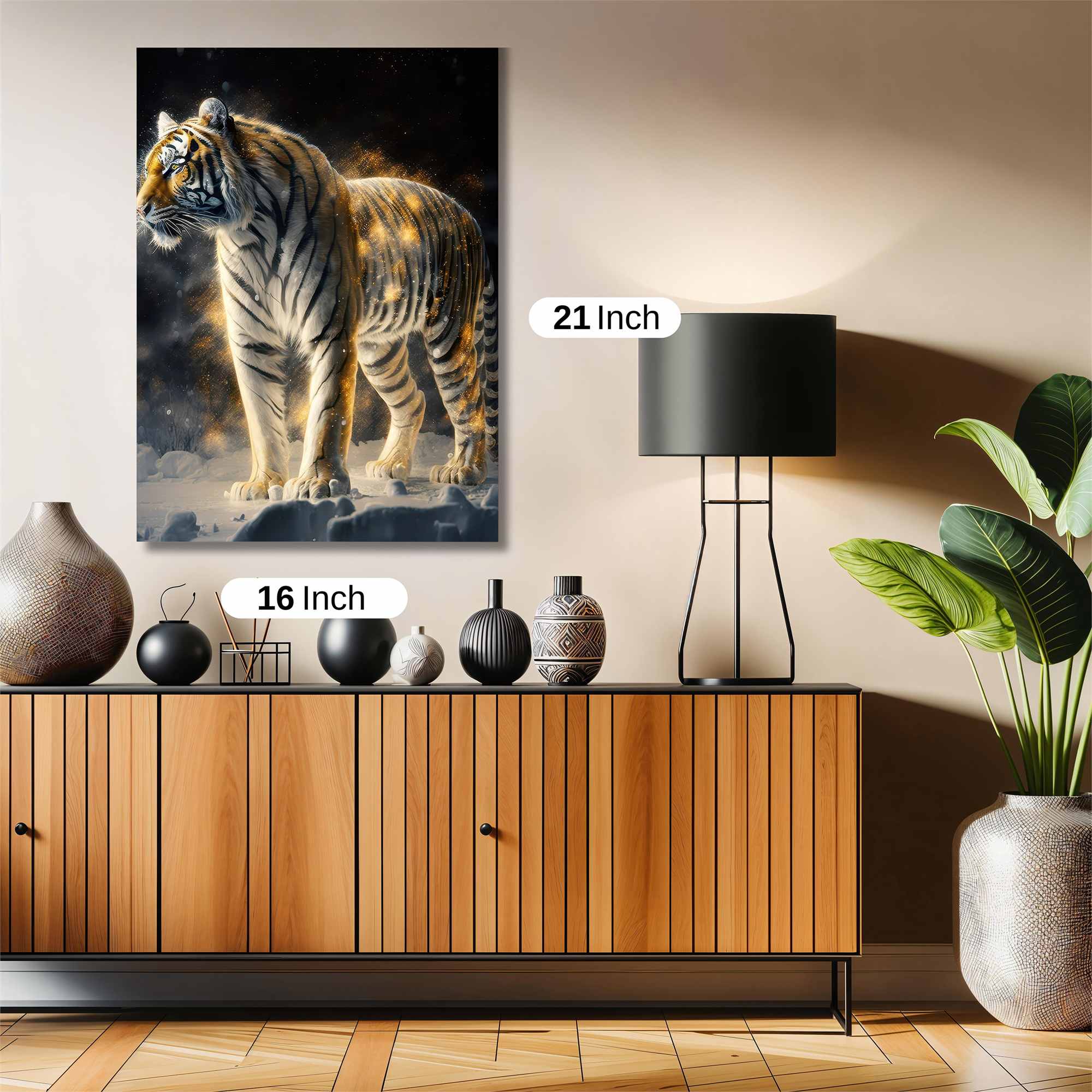 Tiger Radiant Safe Wall Magnetic / M