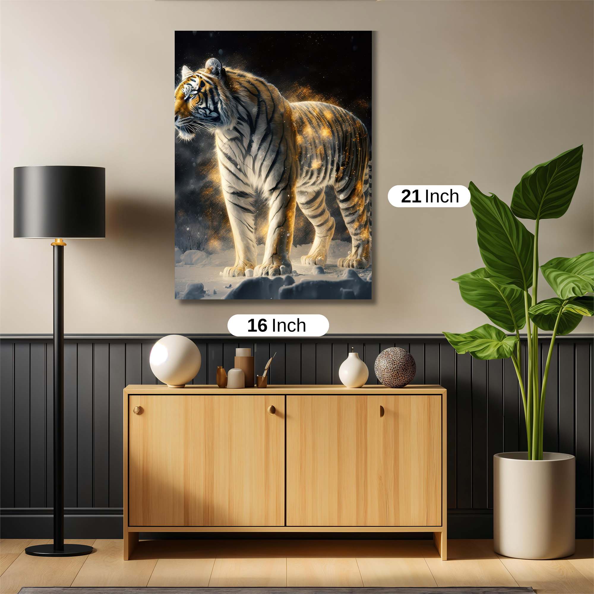 Tiger Radiant Safe Wall Magnetic / M