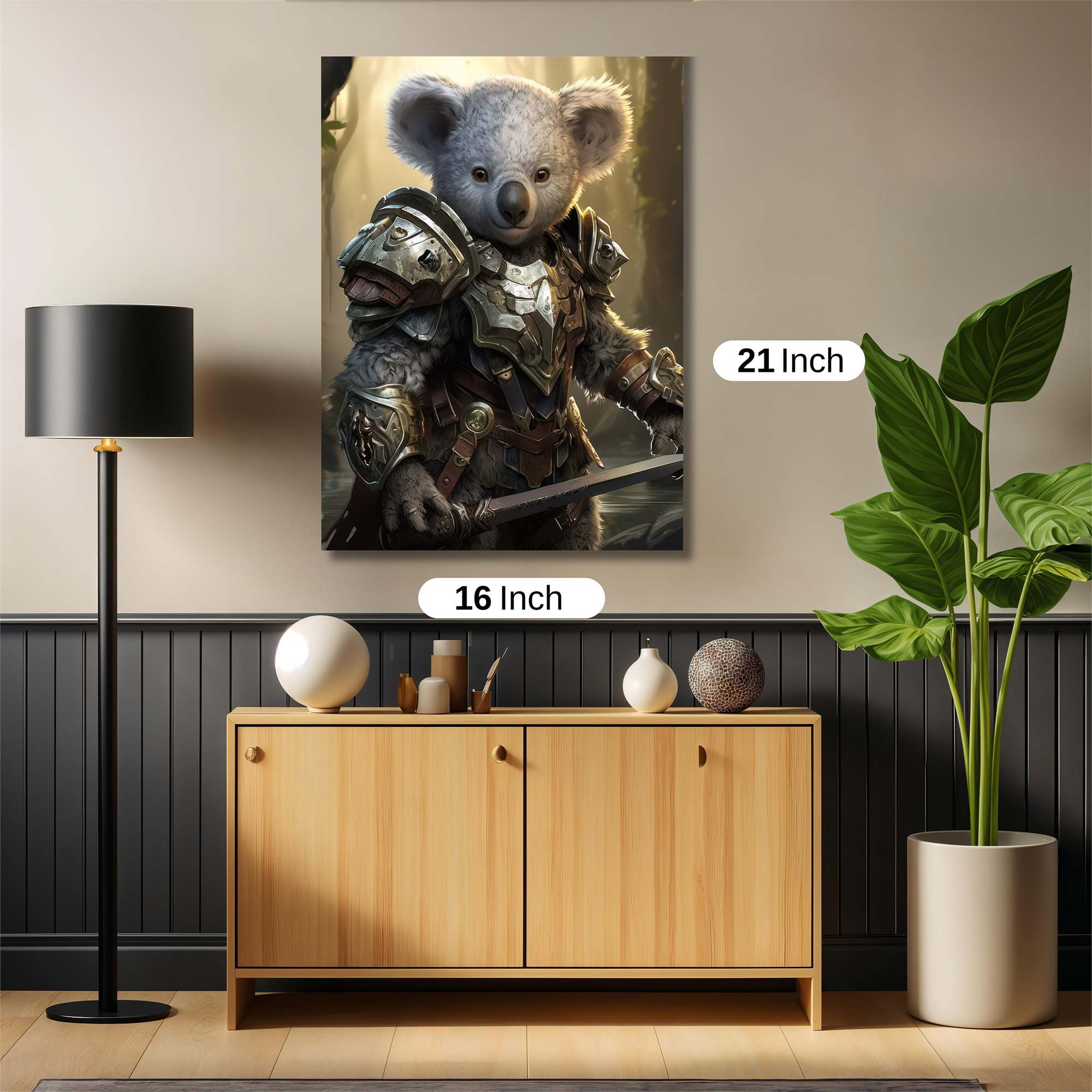 Koala Knight Safe Wall Magnetic / M
